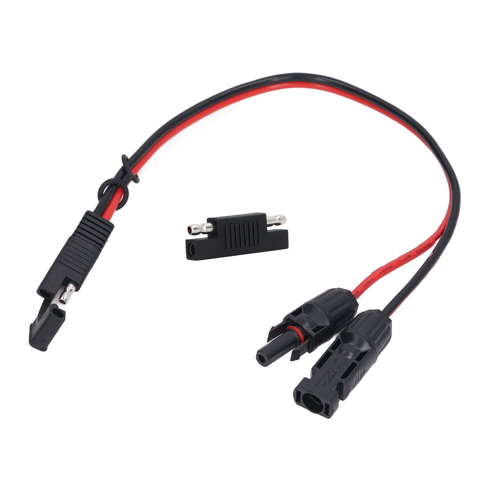 Solar Panel Connector Cable 12AWG PVC Copper Solar Panel to SAE Adapter for view 5