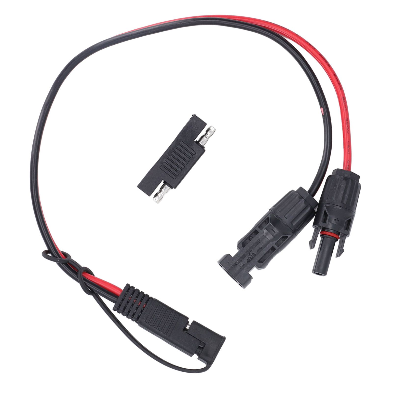 Solar Panel Connector Cable 12AWG PVC Copper Solar Panel to SAE Adapter for view 8