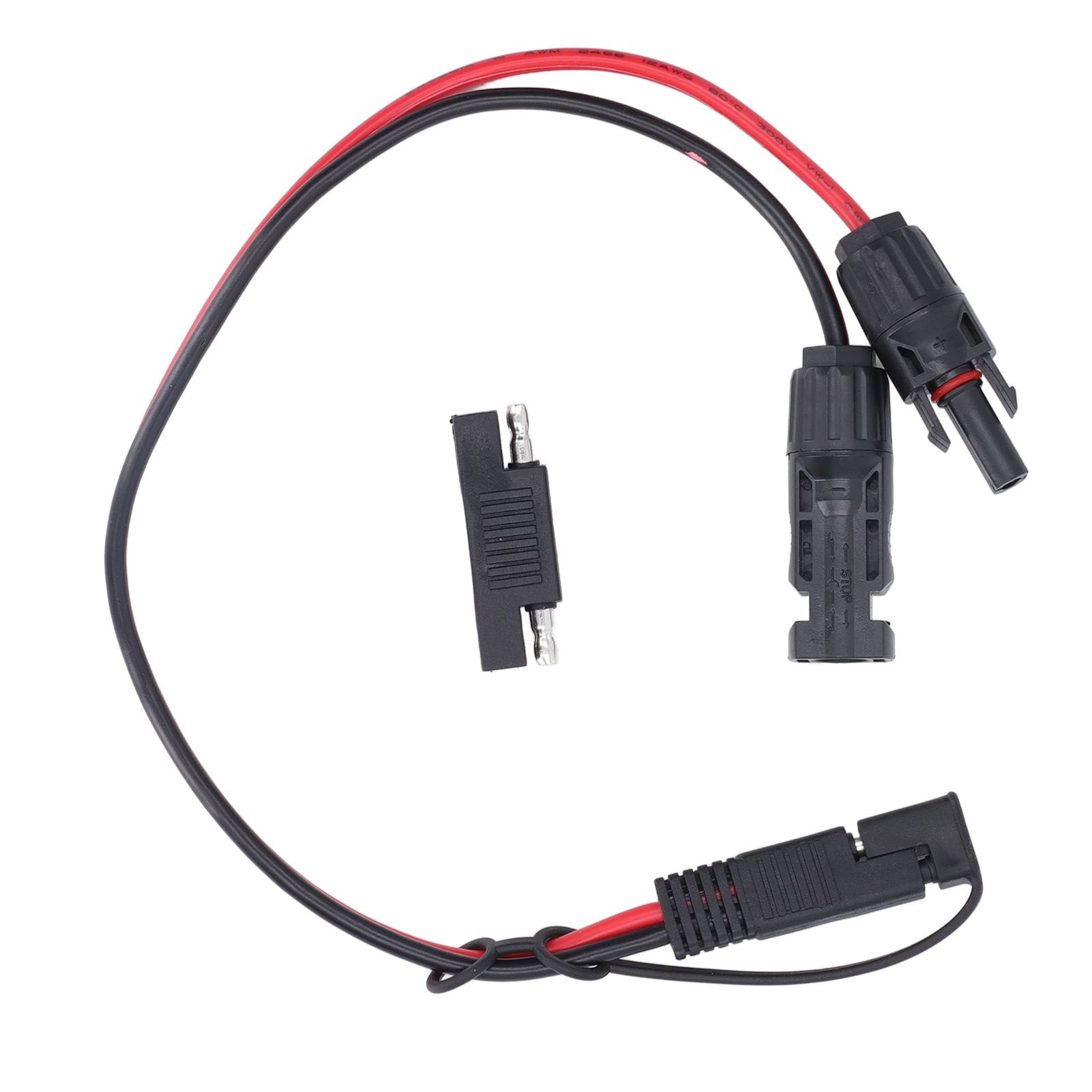 Solar Panel Connector Cable 12AWG PVC Copper Solar Panel to SAE Adapter for view 9