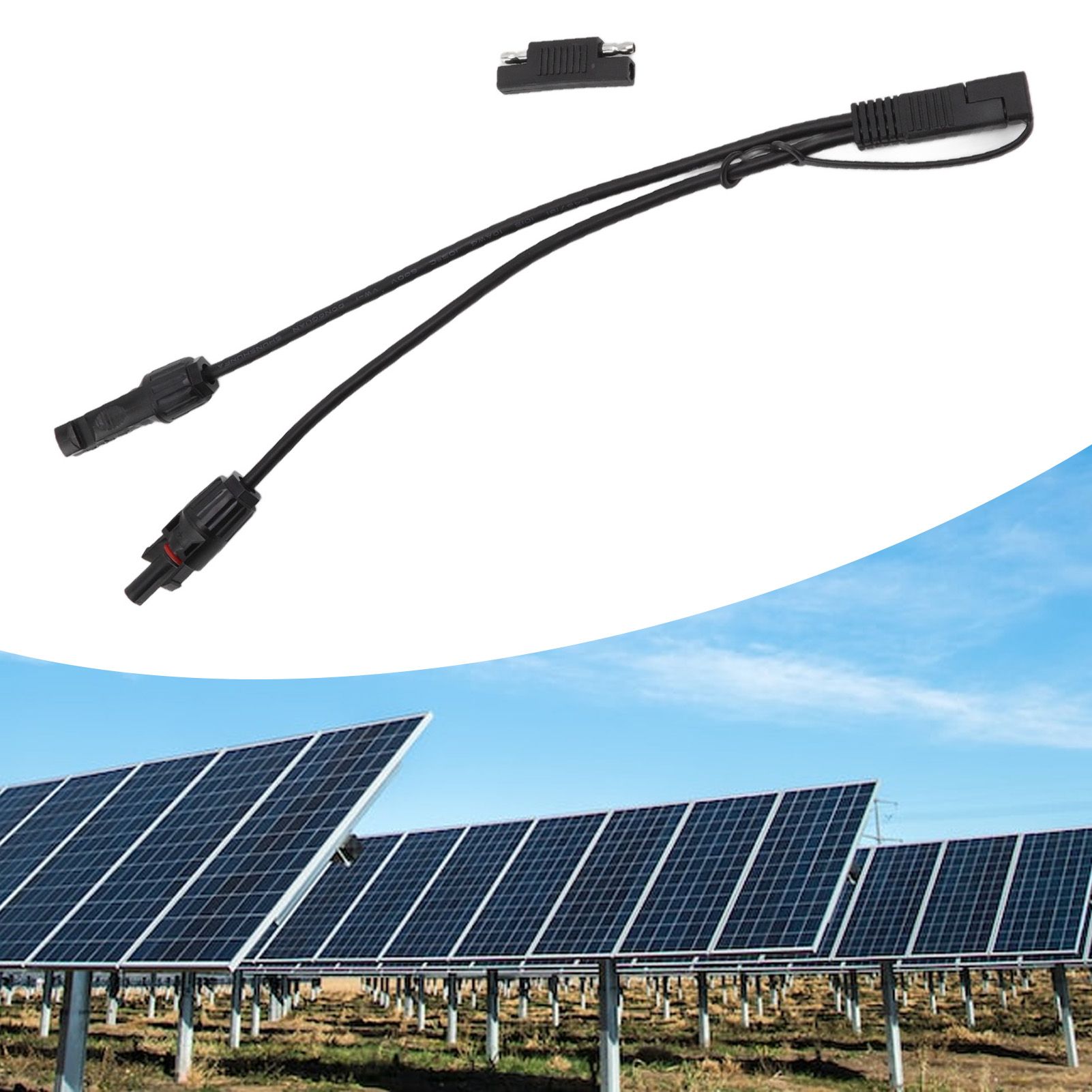 10AWG Solar Panel to SAE Adapter Cable SAE Solar Extension Cable for view 11