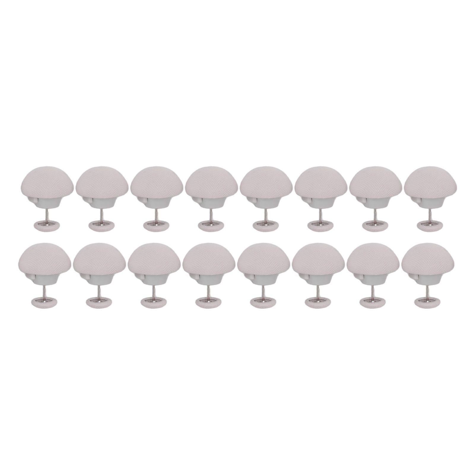 16PCS Bed Duvet Sheet Fixing Clip Mushroom Shaped Cloth Needle Plastic Quilt view 2