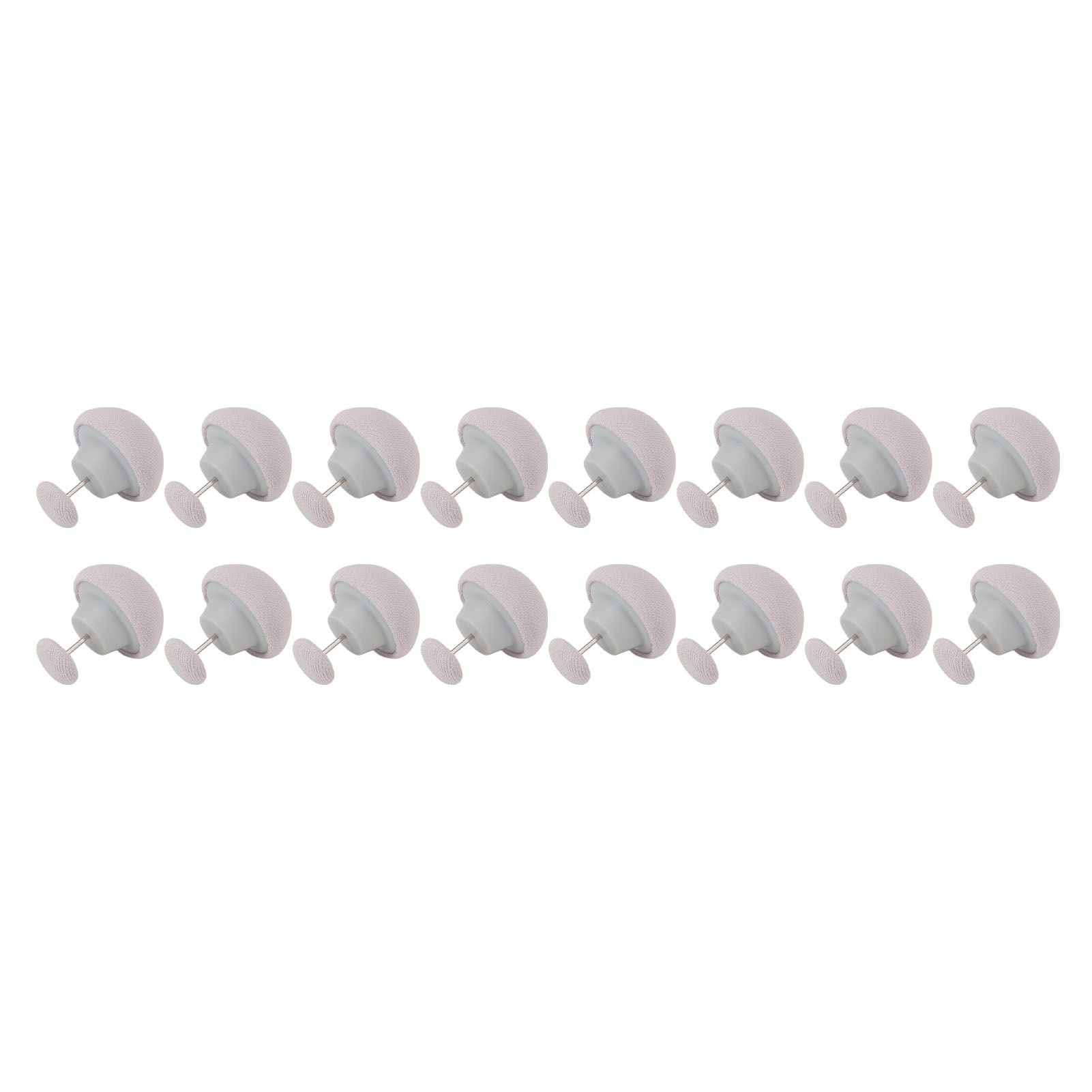 16PCS Bed Duvet Sheet Fixing Clip Mushroom Shaped Cloth Needle Plastic Quilt view 10