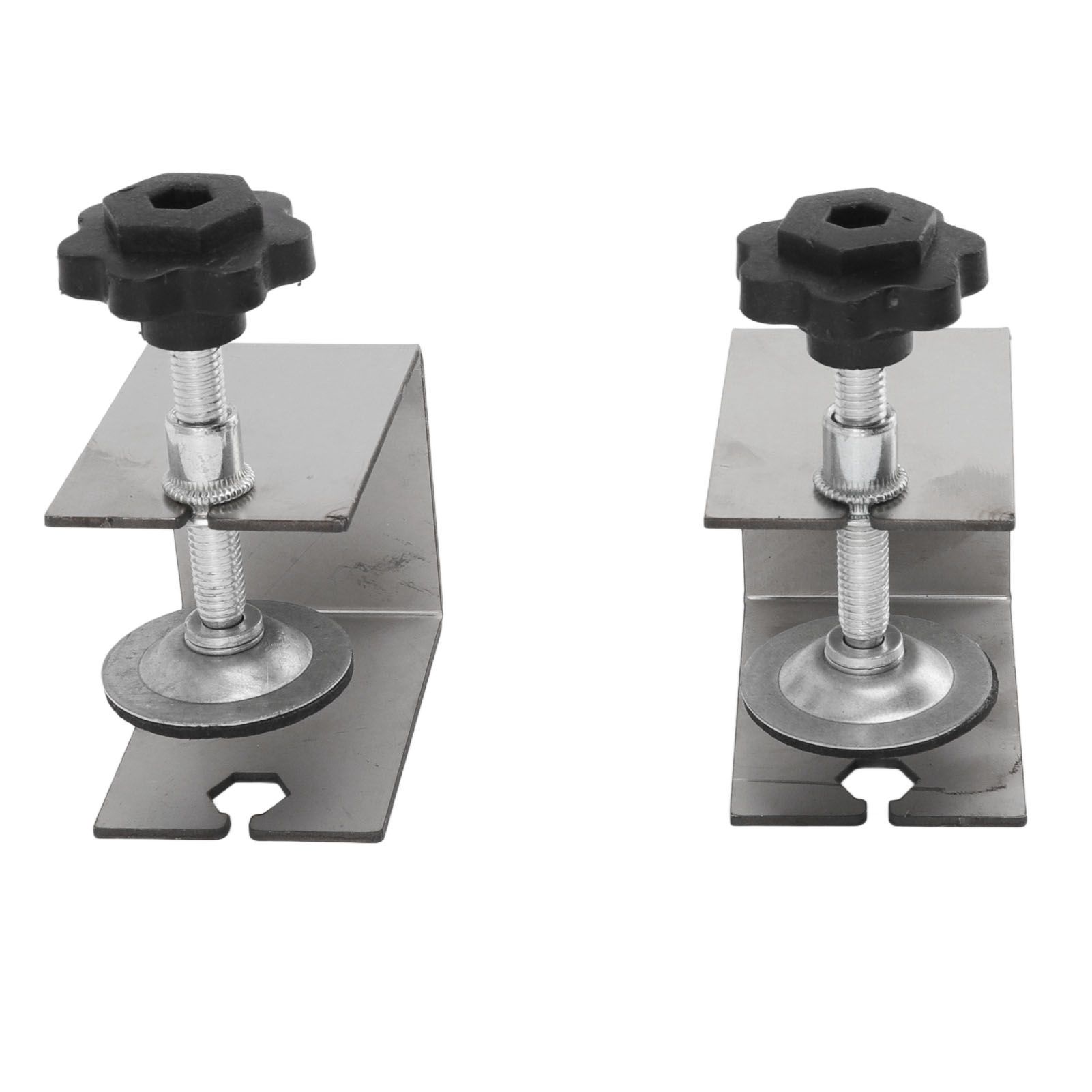 2pcs Drawer Front Installation Fixing Clamp Professional Easy Adjustment view 2