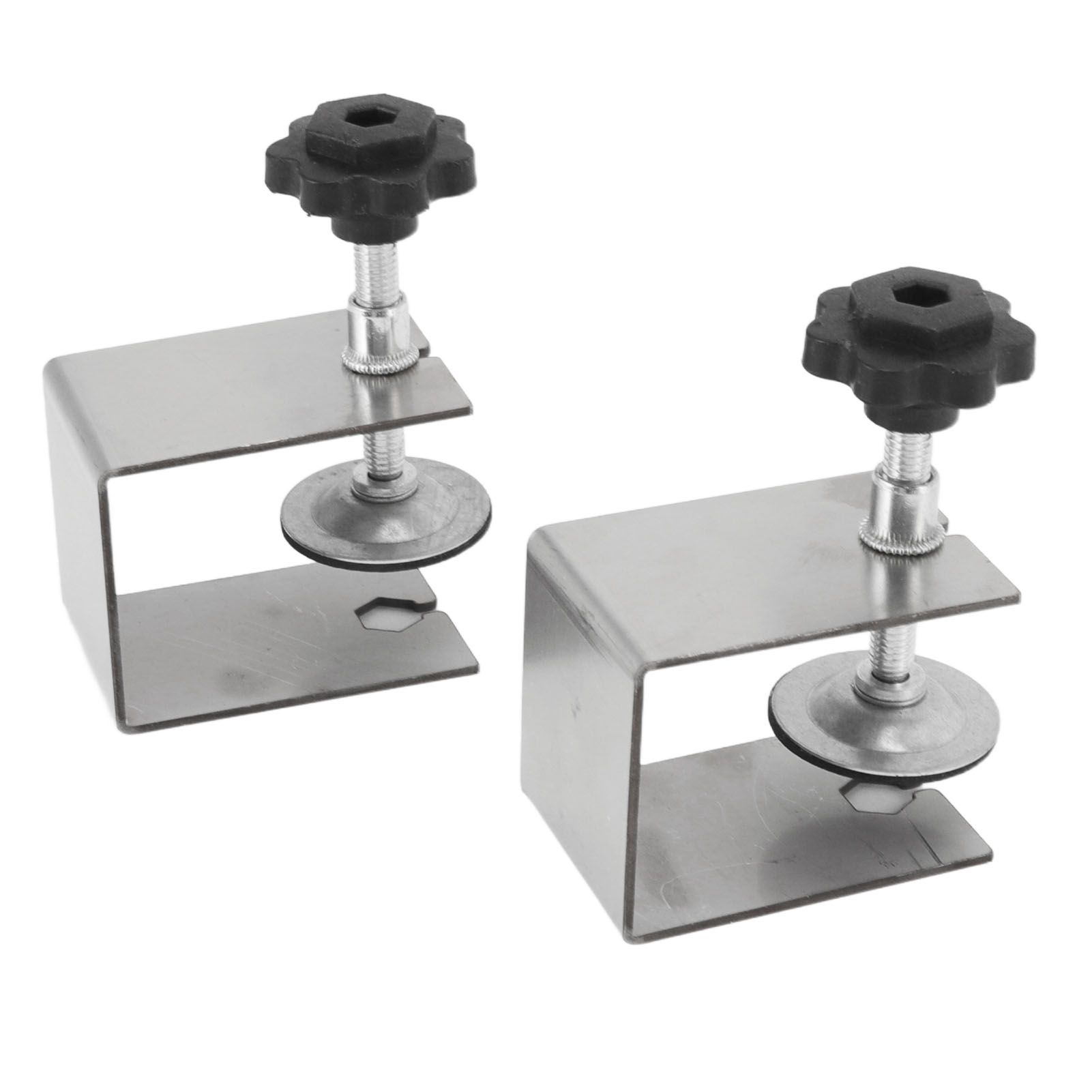 2pcs Drawer Front Installation Fixing Clamp Professional Easy Adjustment view 7