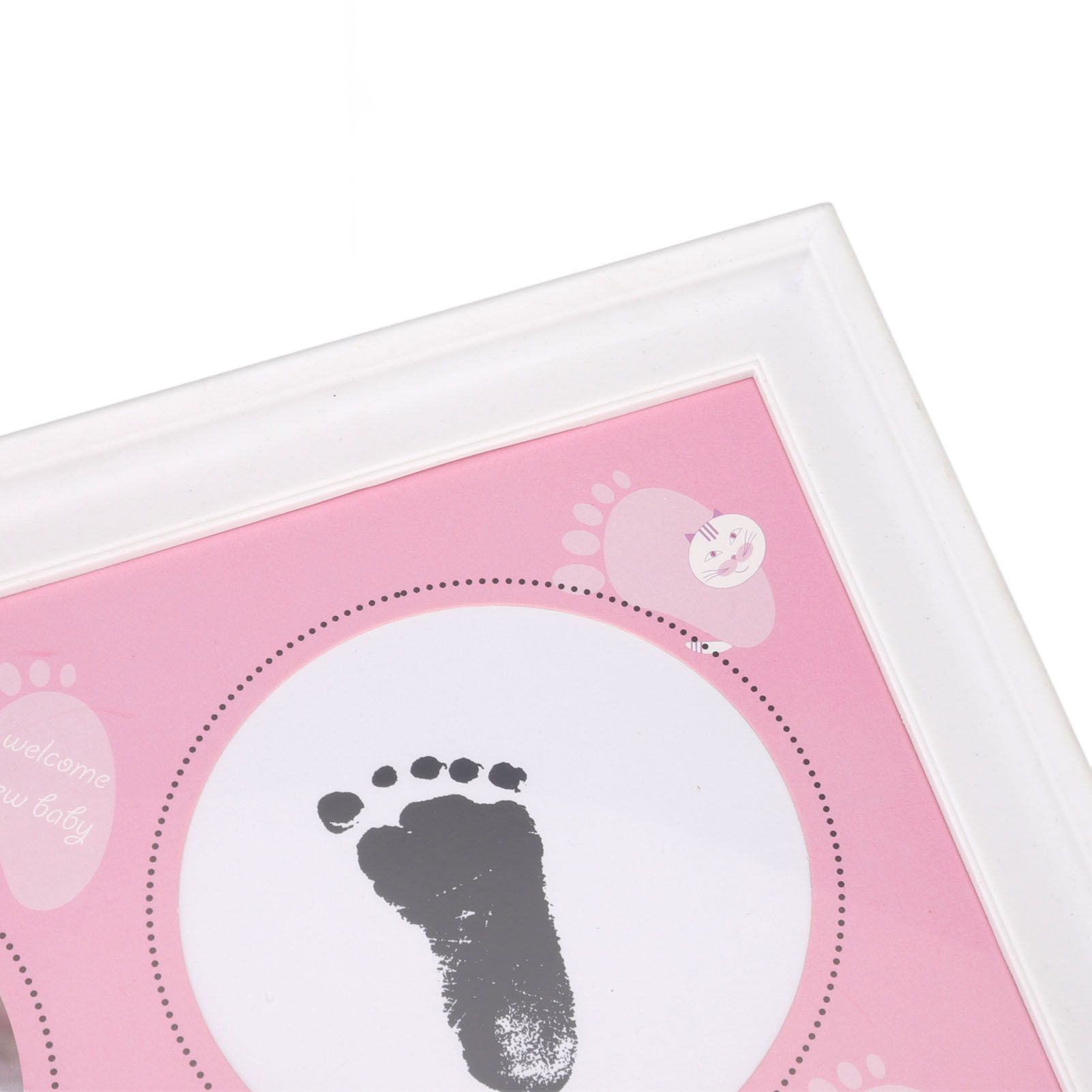 Baby Handprint Footprint Kit for Newborn Boys Girls Wear Resistant Plastic view 14