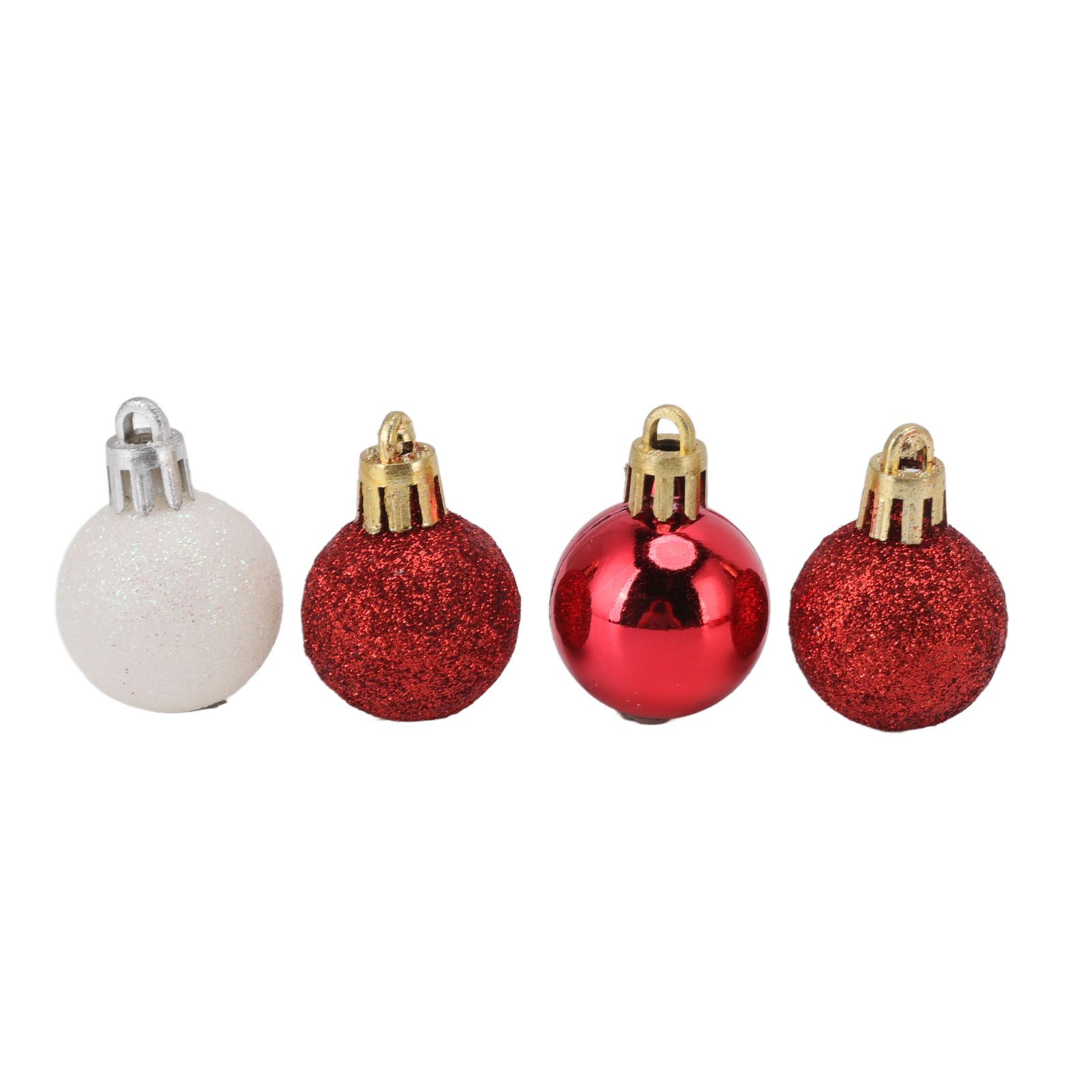 49pcs Mini Christmas Ball Ornaments Shatterproof Shiny Colorful Christmas Ball view 13
