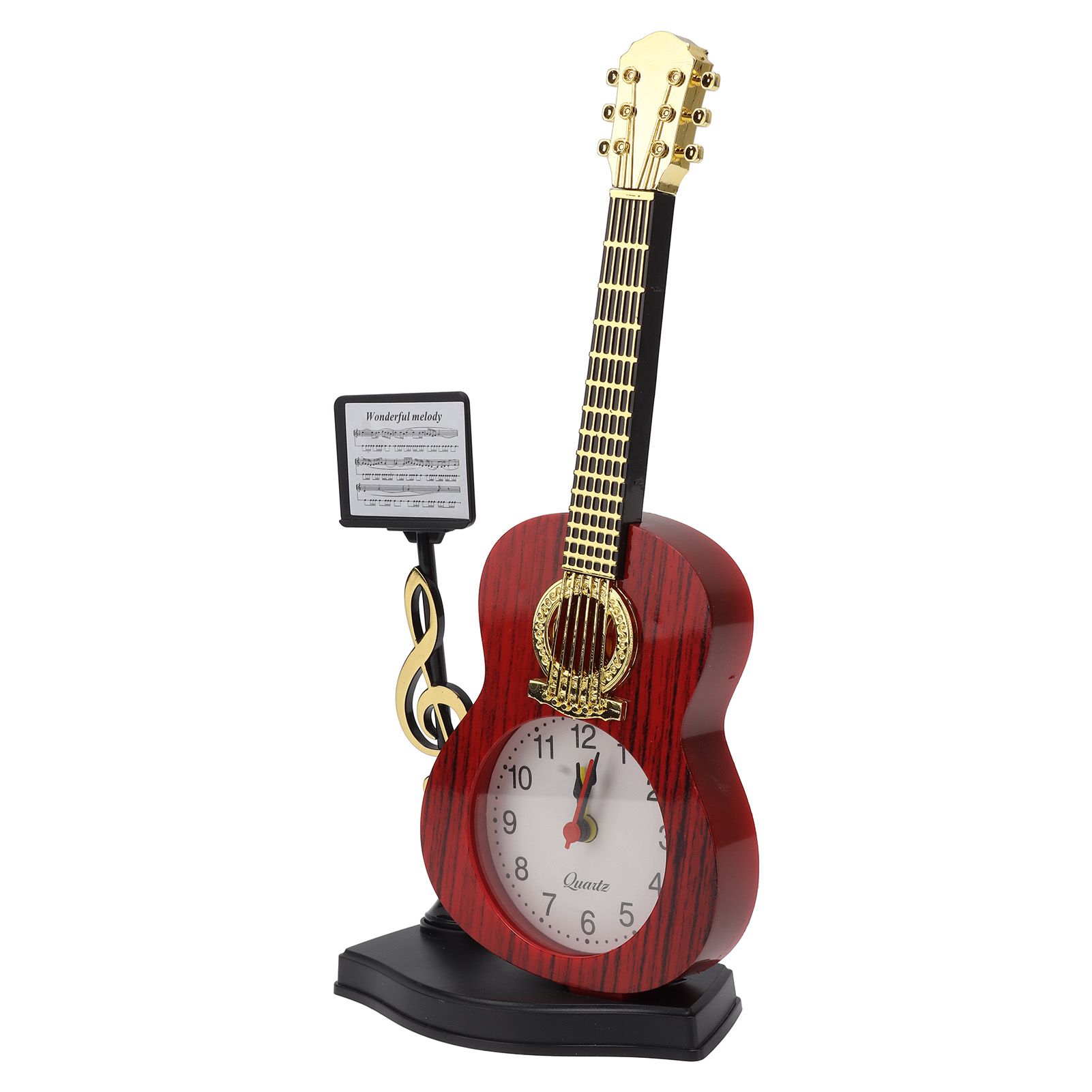 Violin Alarm Clock Unique Appearance Innovative Alarm Clock for Home Living view 5