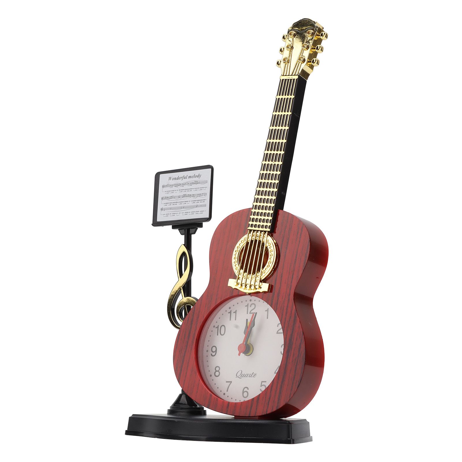 Violin Alarm Clock Unique Appearance Innovative Alarm Clock for Home Living view 7