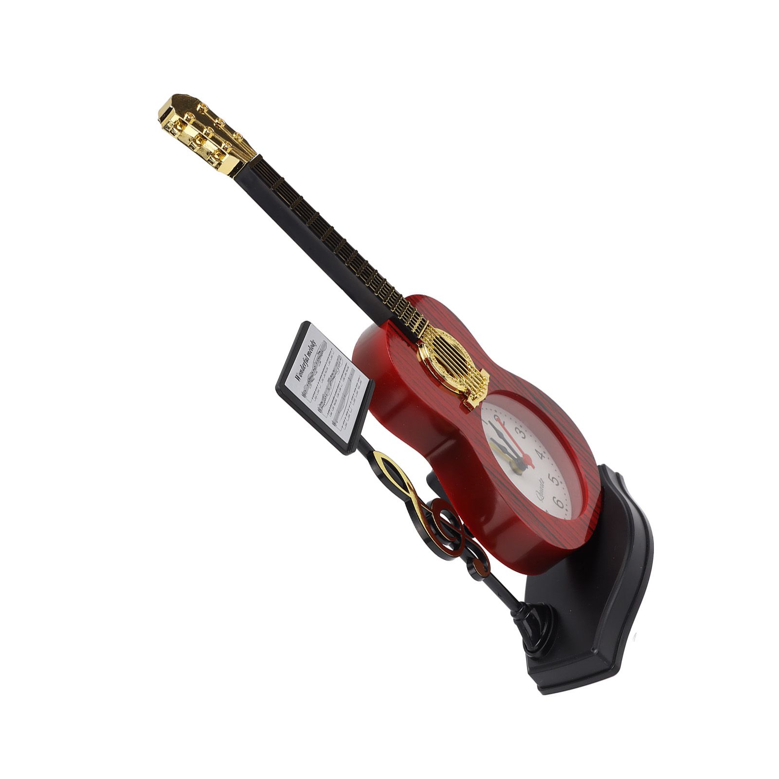 Violin Alarm Clock Unique Appearance Innovative Alarm Clock for Home Living view 14
