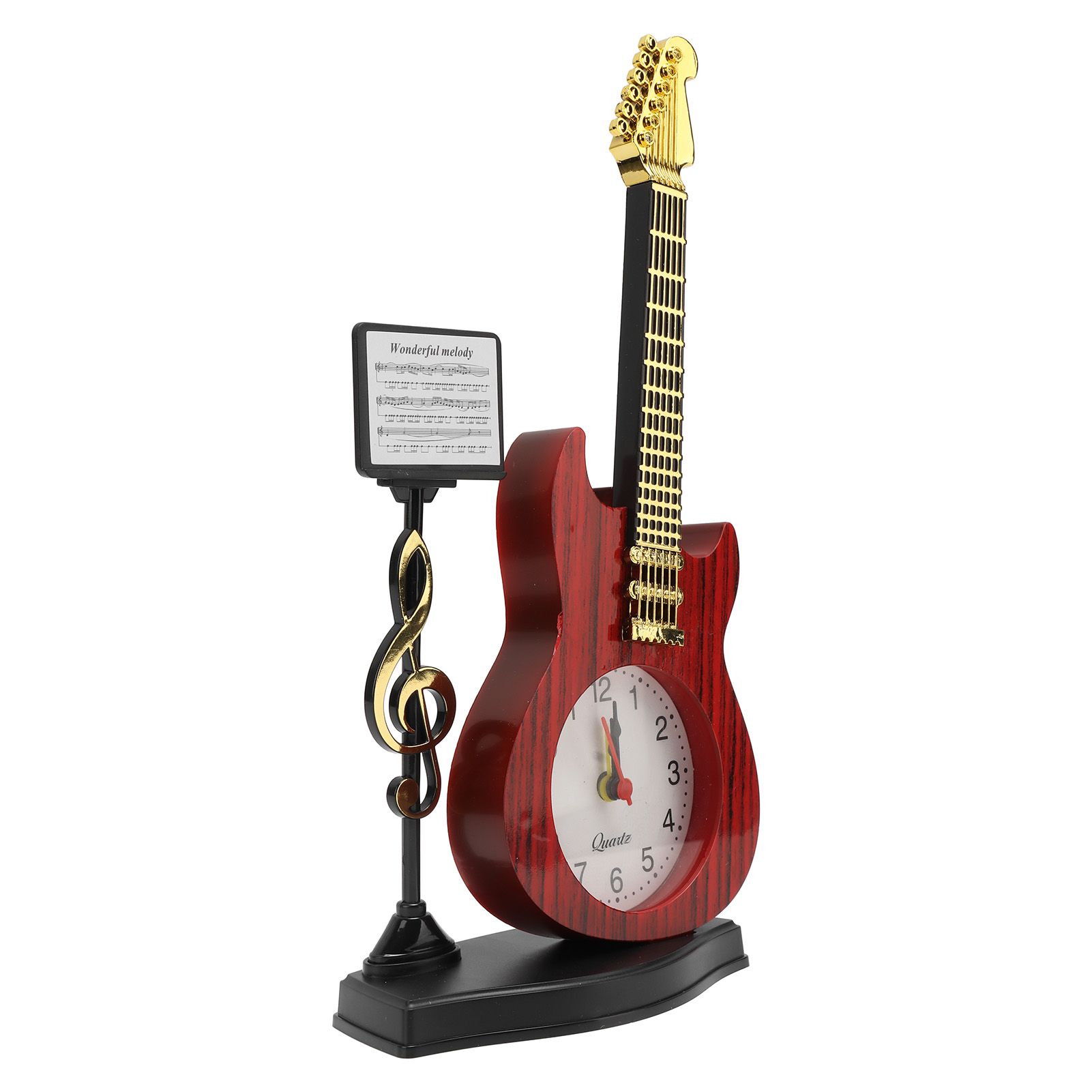Violin Alarm Clock Unique Appearance Innovative Alarm Clock for Home Living view 3