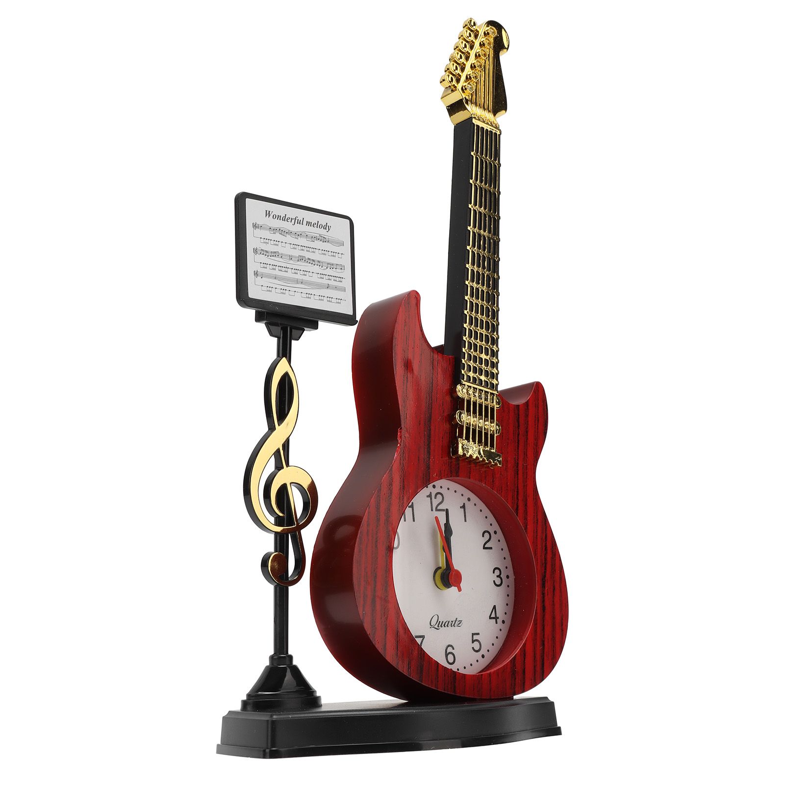 Violin Alarm Clock Unique Appearance Innovative Alarm Clock for Home Living view 4