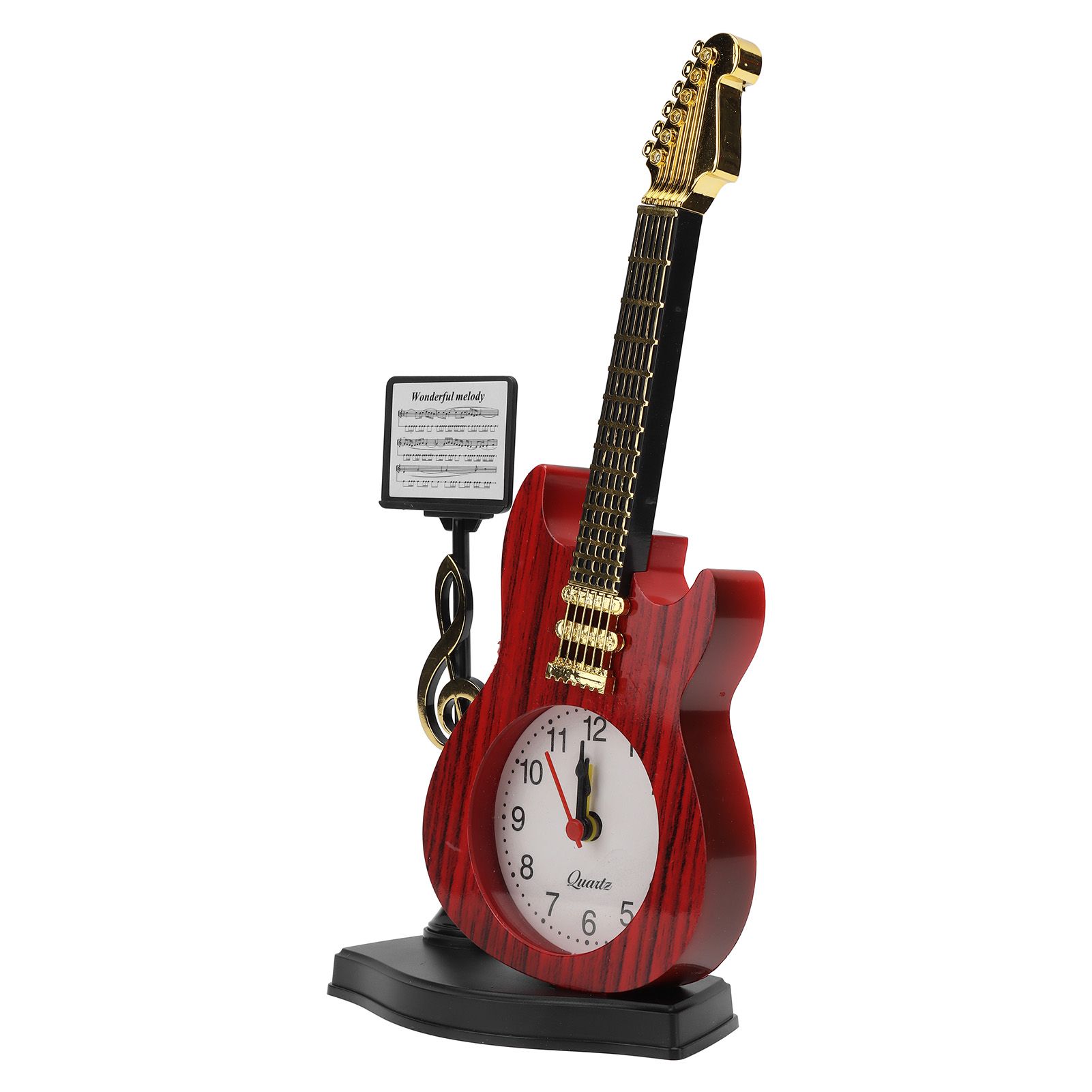 Violin Alarm Clock Unique Appearance Innovative Alarm Clock for Home Living view 5