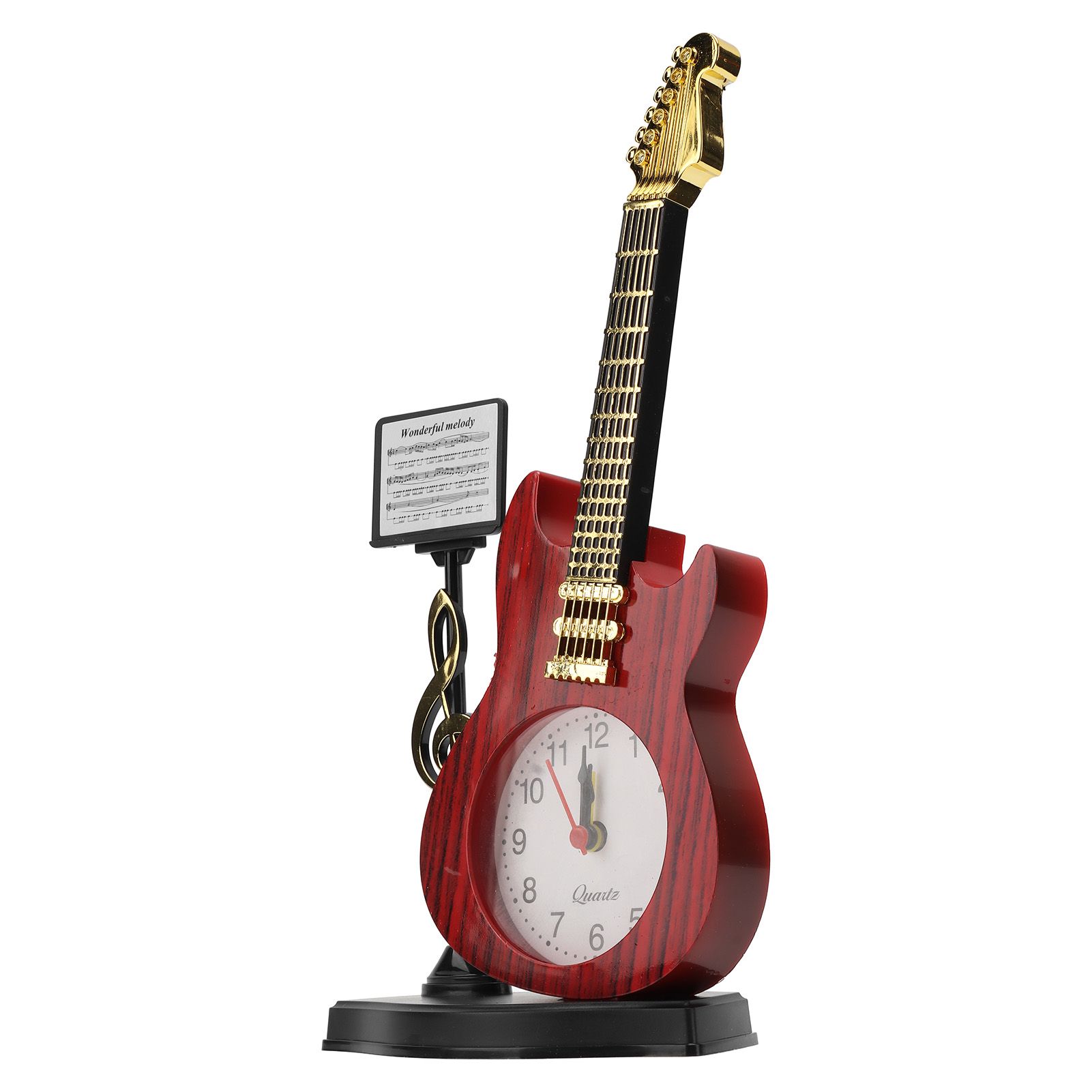 Violin Alarm Clock Unique Appearance Innovative Alarm Clock for Home Living view 6