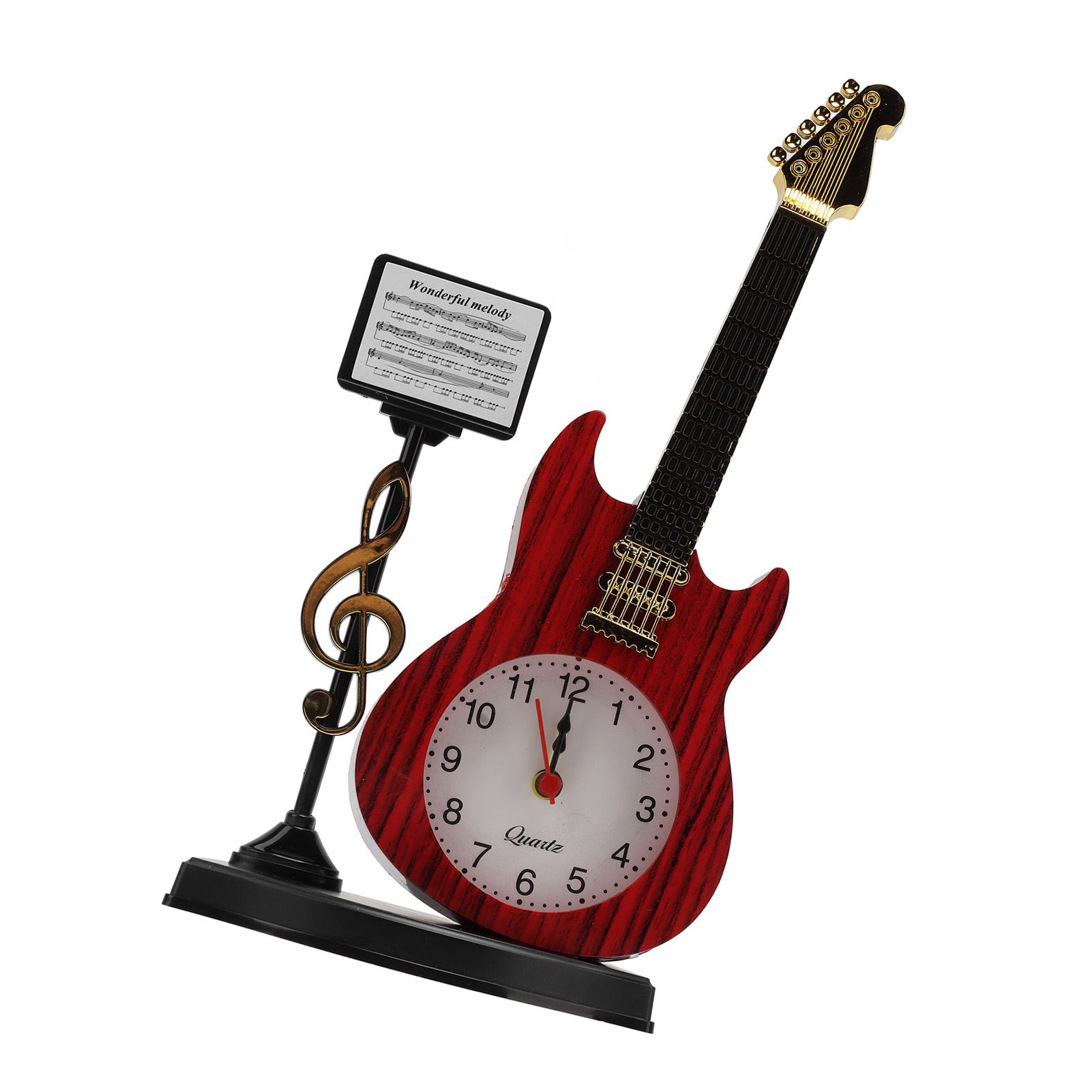 Violin Alarm Clock Unique Appearance Innovative Alarm Clock for Home Living view 9