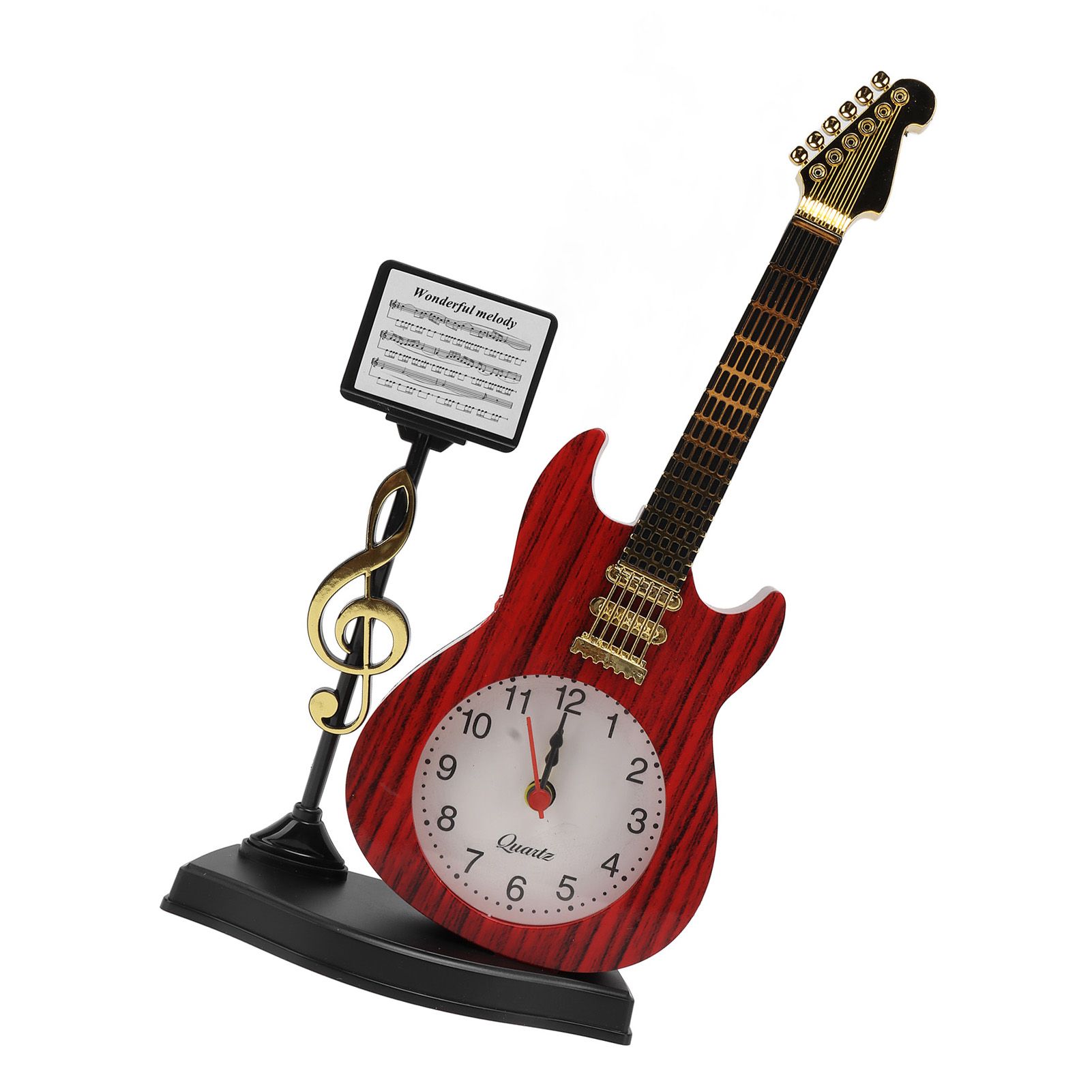 Violin Alarm Clock Unique Appearance Innovative Alarm Clock for Home Living view 10