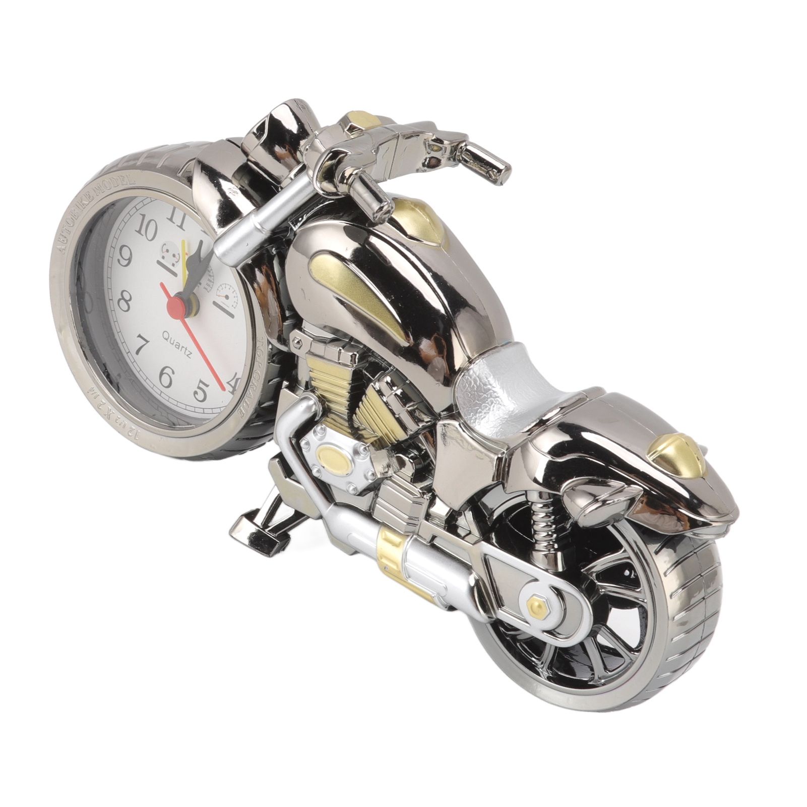 Motorcycle Alarm Clock Ingenious Vintage Simulation Motorcycle Model Alarm view 5