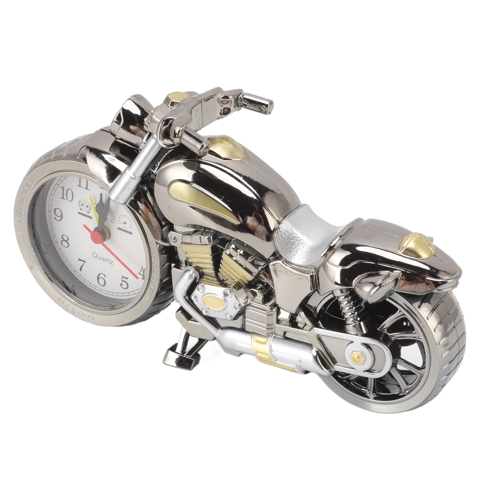 Motorcycle Alarm Clock Ingenious Vintage Simulation Motorcycle Model Alarm view 6