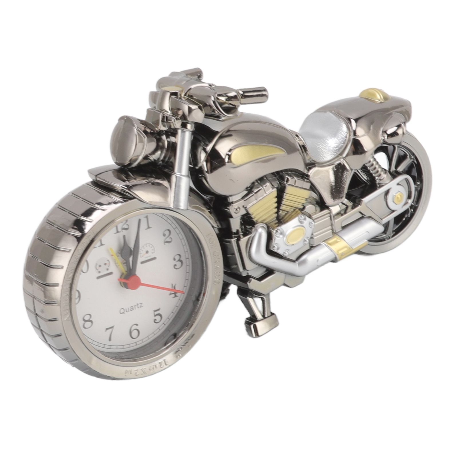 Motorcycle Alarm Clock Ingenious Vintage Simulation Motorcycle Model Alarm view 7