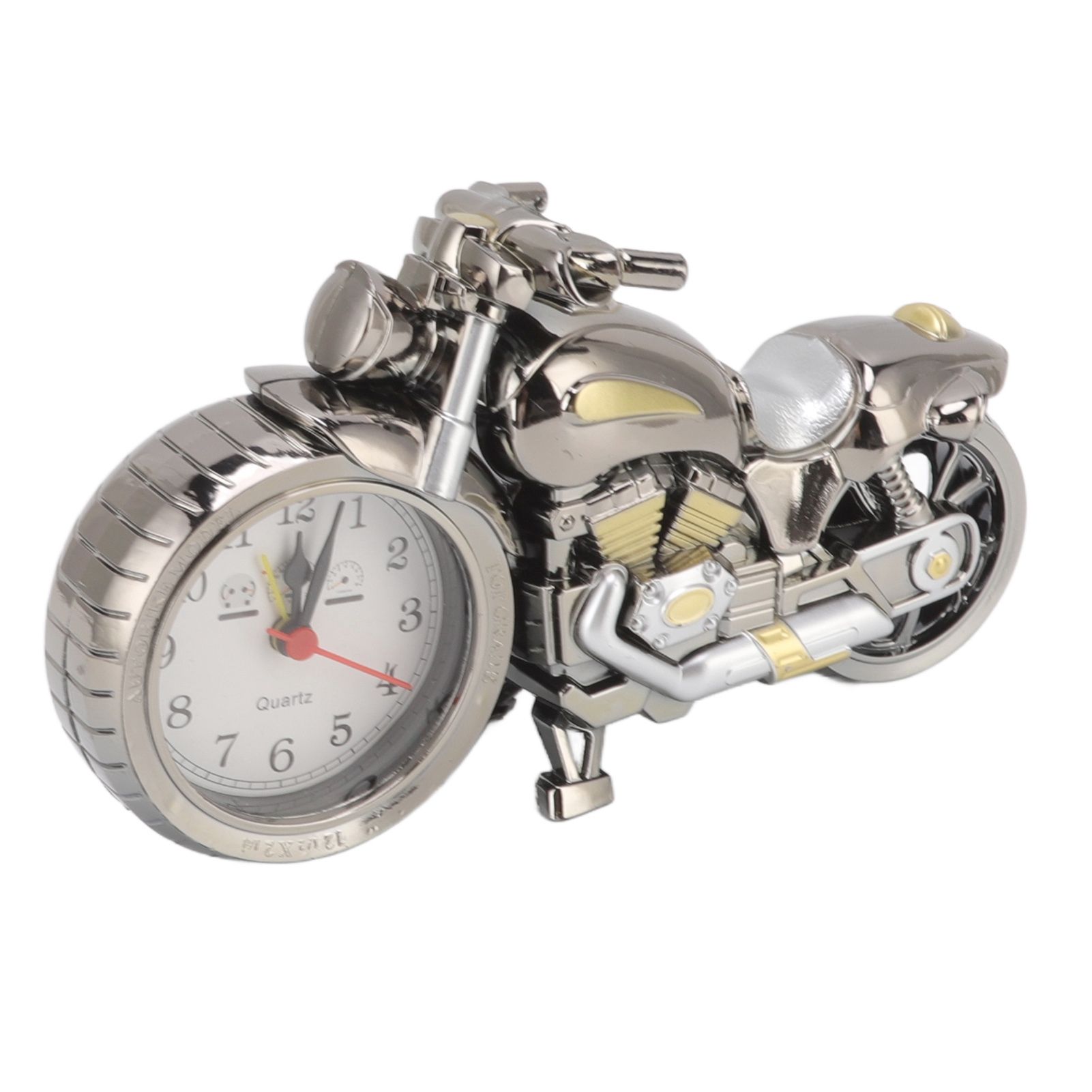 Motorcycle Alarm Clock Ingenious Vintage Simulation Motorcycle Model Alarm view 8