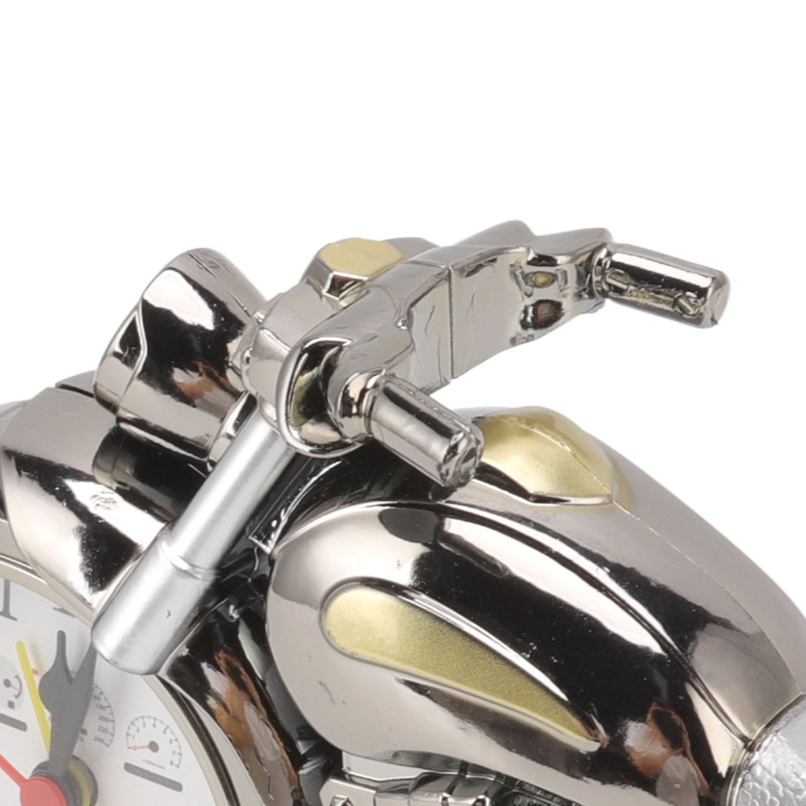 Motorcycle Alarm Clock Ingenious Vintage Simulation Motorcycle Model Alarm view 13