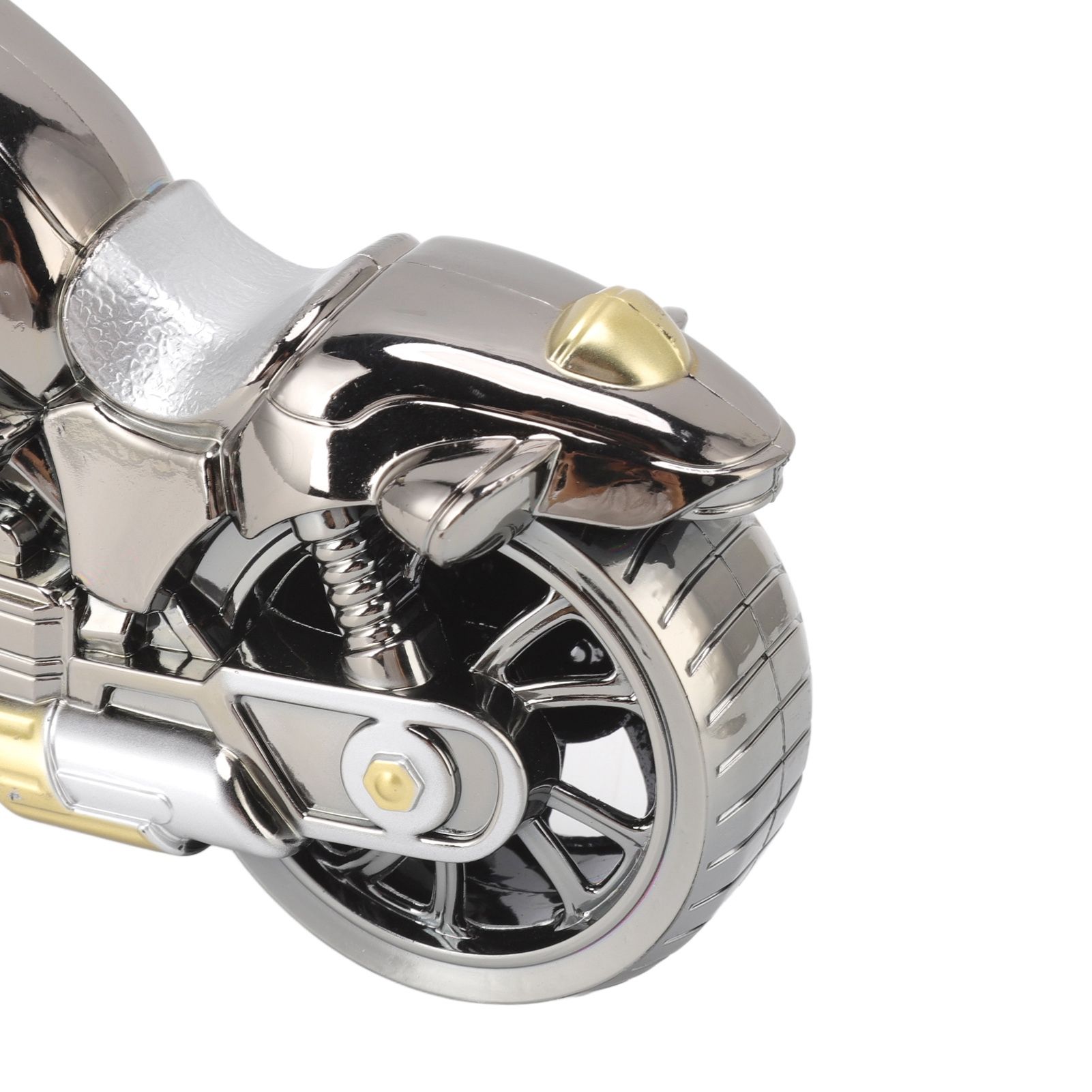 Motorcycle Alarm Clock Ingenious Vintage Simulation Motorcycle Model Alarm view 14