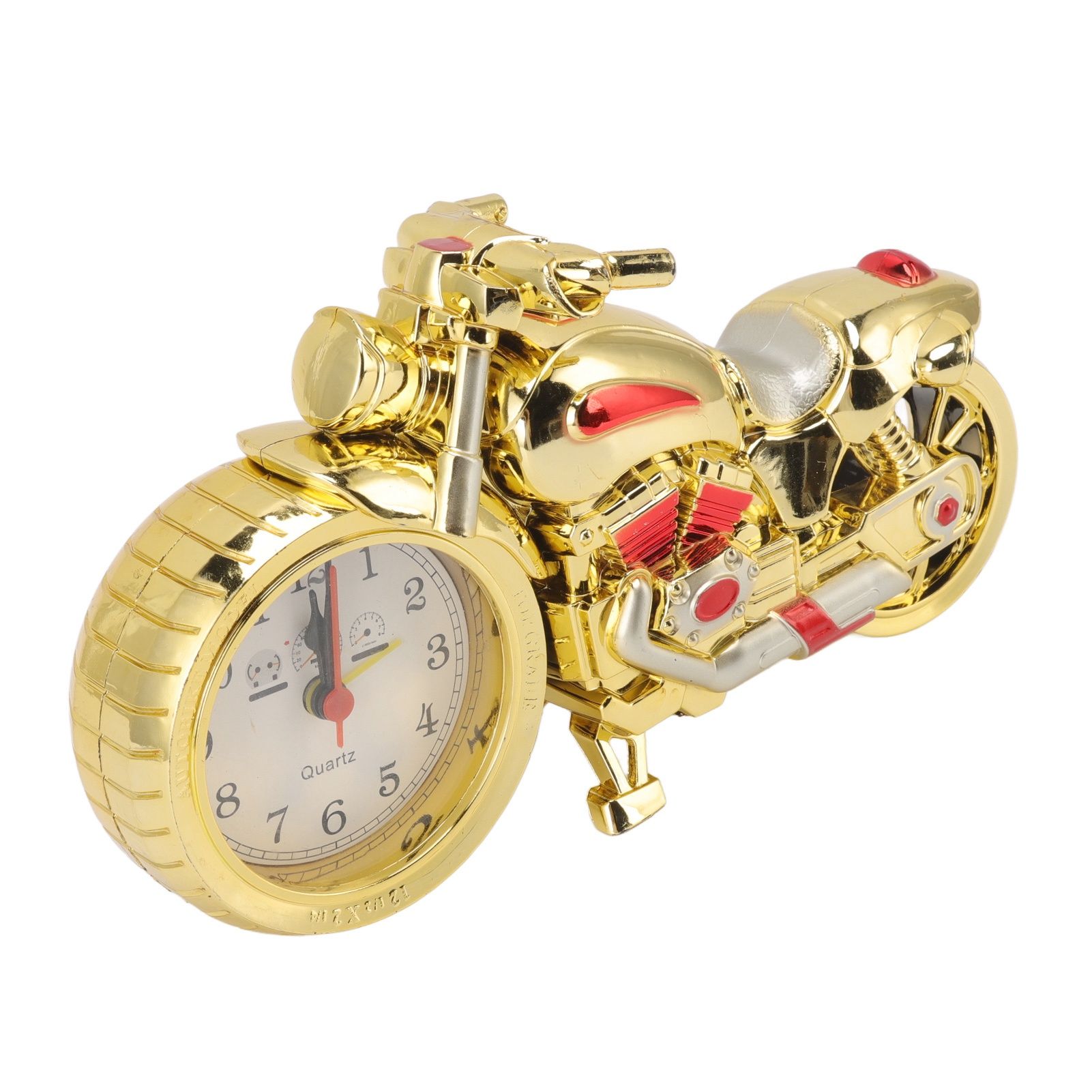 Motorcycle Alarm Clock Ingenious Vintage Simulation Motorcycle Model Alarm view 2