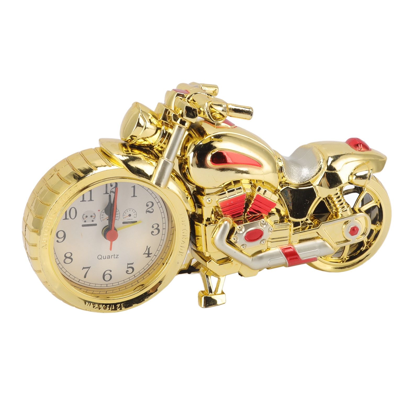 Motorcycle Alarm Clock Ingenious Vintage Simulation Motorcycle Model Alarm view 4