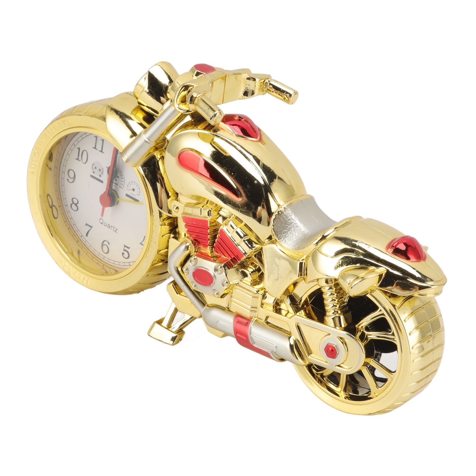 Motorcycle Alarm Clock Ingenious Vintage Simulation Motorcycle Model Alarm view 5