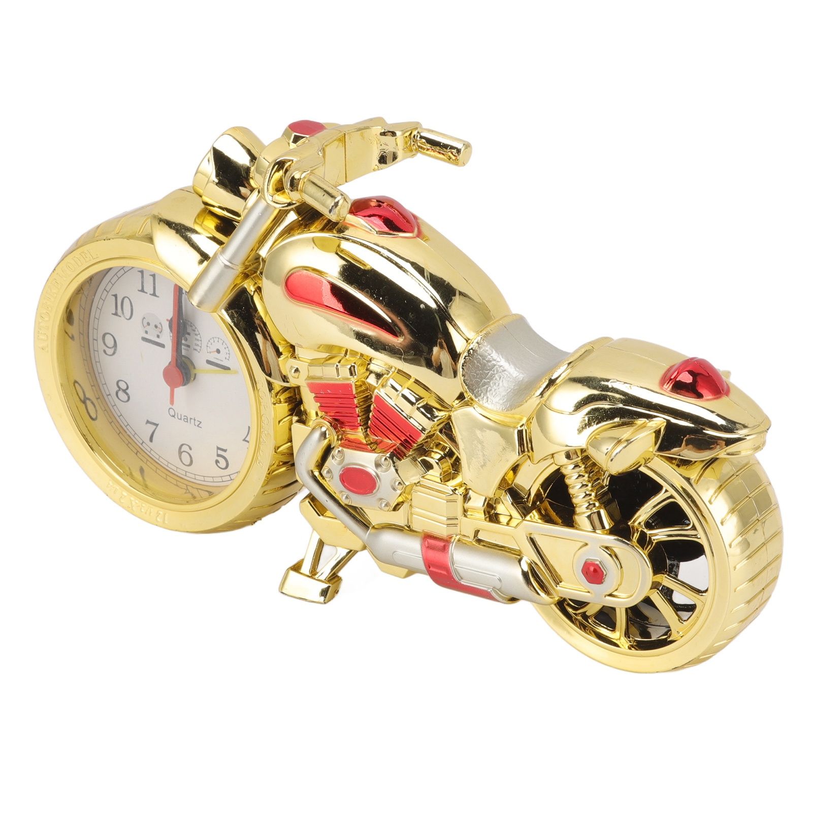Motorcycle Alarm Clock Ingenious Vintage Simulation Motorcycle Model Alarm view 6