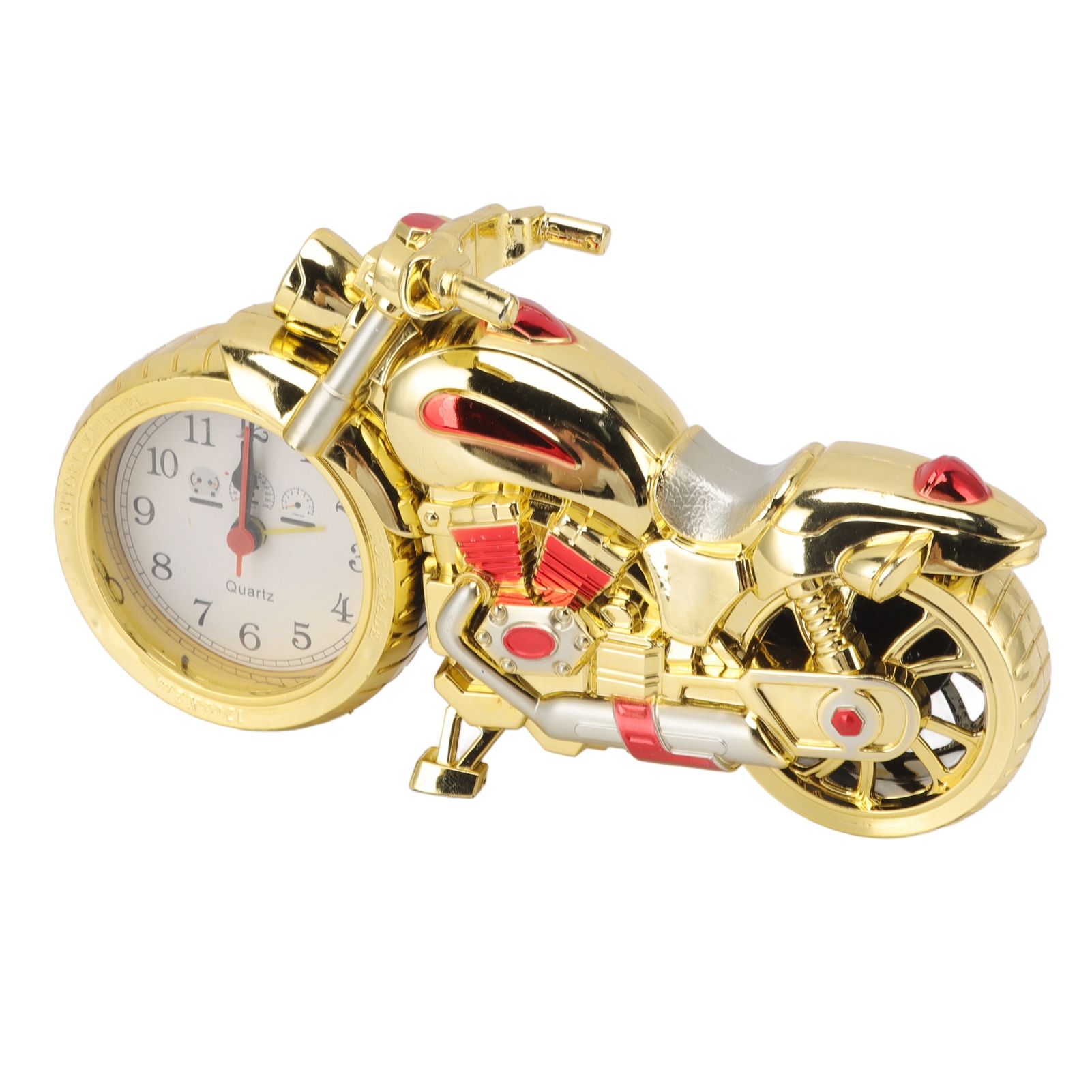 Motorcycle Alarm Clock Ingenious Vintage Simulation Motorcycle Model Alarm view 7