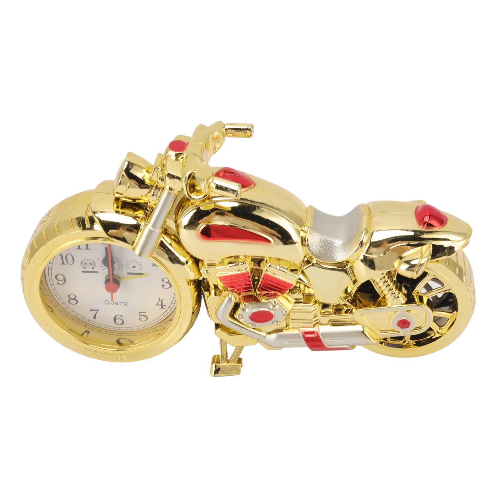 Motorcycle Alarm Clock Ingenious Vintage Simulation Motorcycle Model Alarm view 8