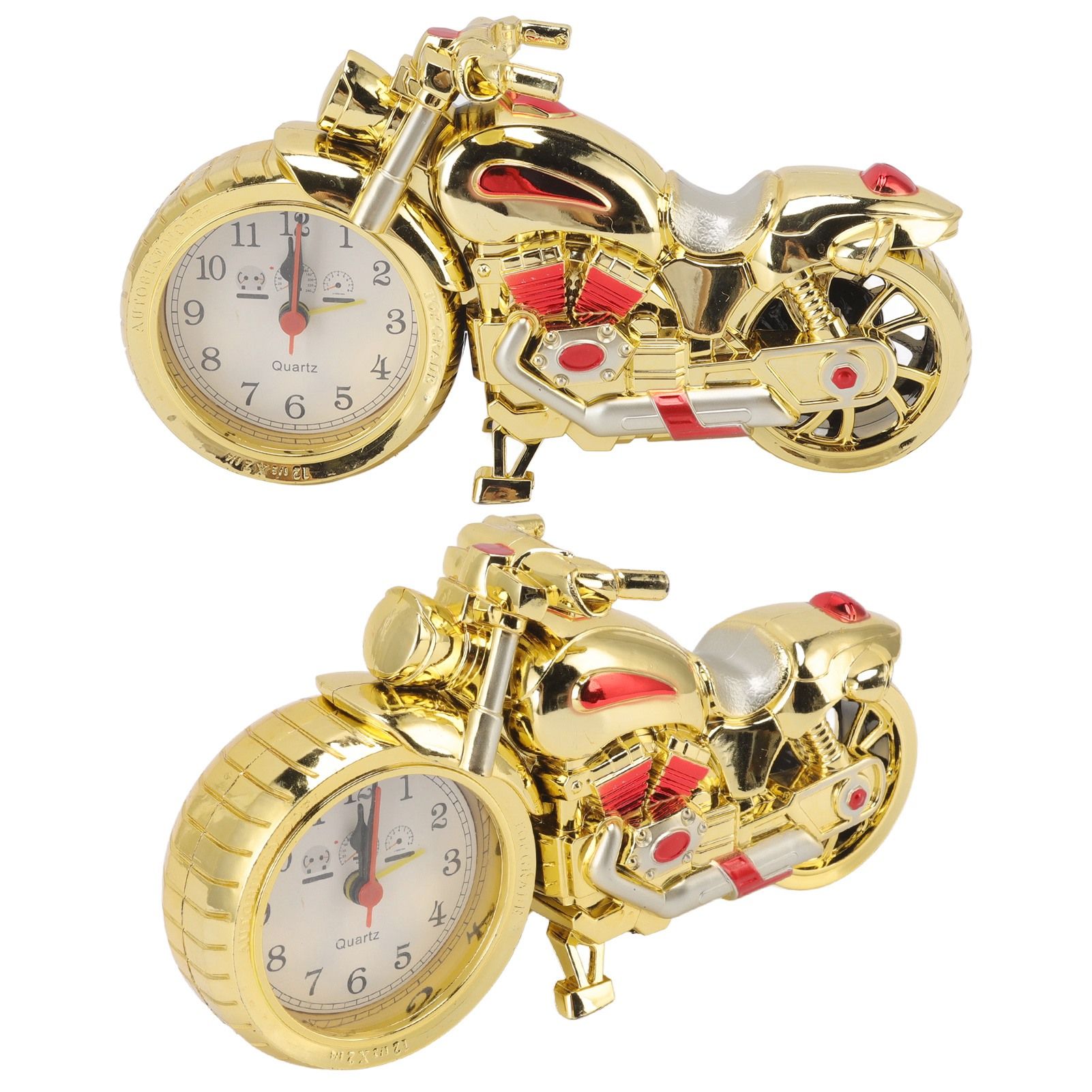 Motorcycle Alarm Clock Ingenious Vintage Simulation Motorcycle Model Alarm view 9