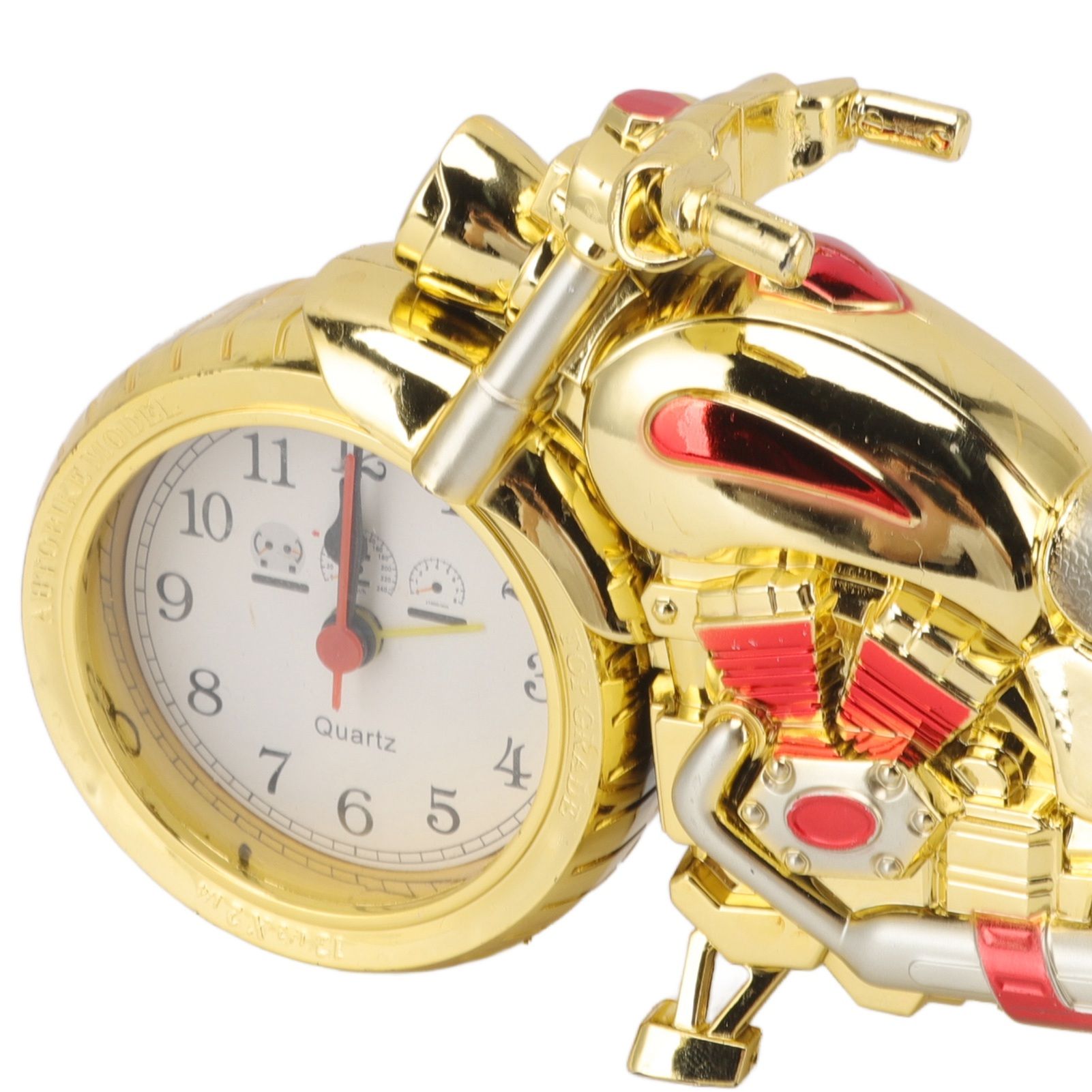 Motorcycle Alarm Clock Ingenious Vintage Simulation Motorcycle Model Alarm view 13