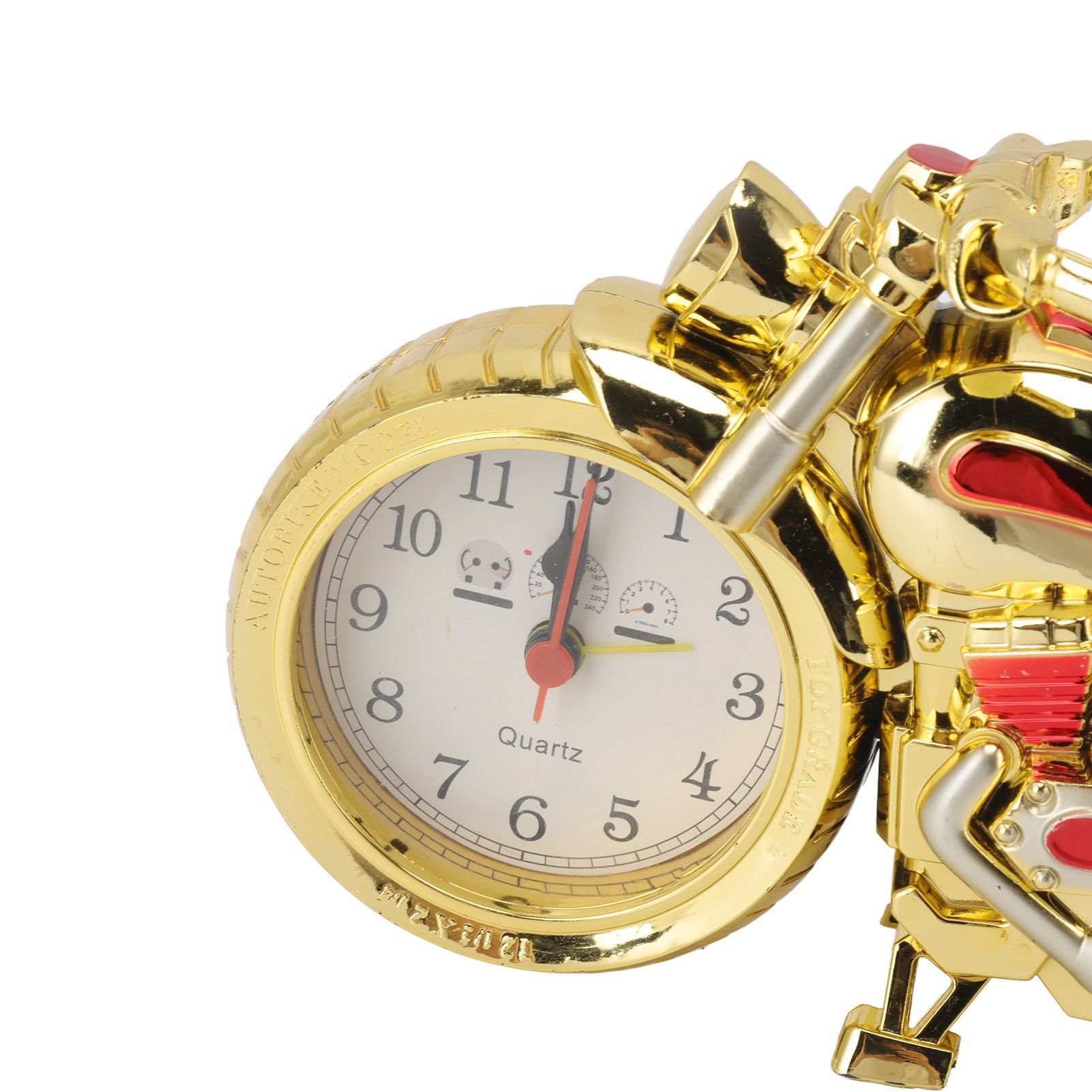 Motorcycle Alarm Clock Ingenious Vintage Simulation Motorcycle Model Alarm view 15