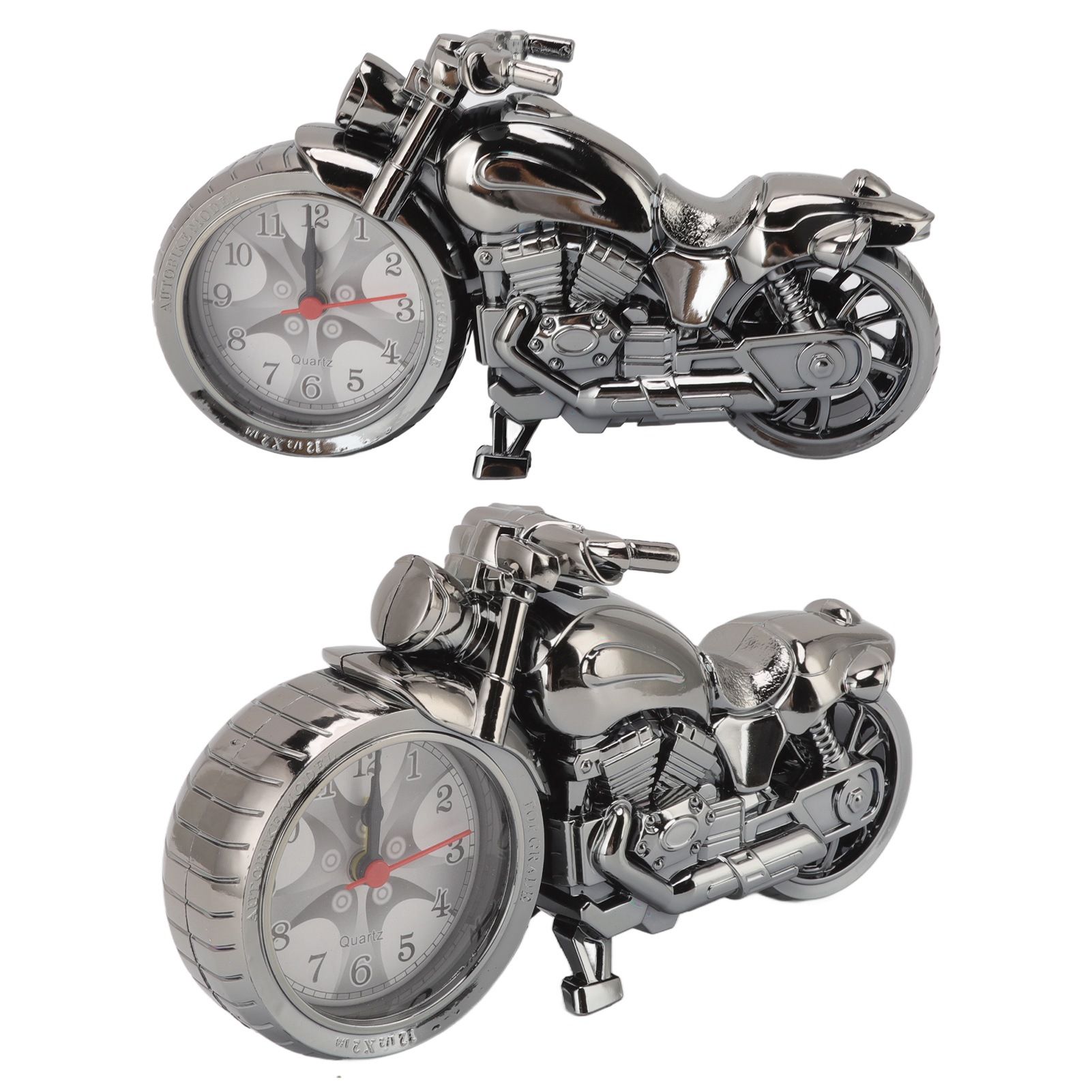 Motorcycle Alarm Clock Ingenious Vintage Simulation Motorcycle Model Alarm view 10