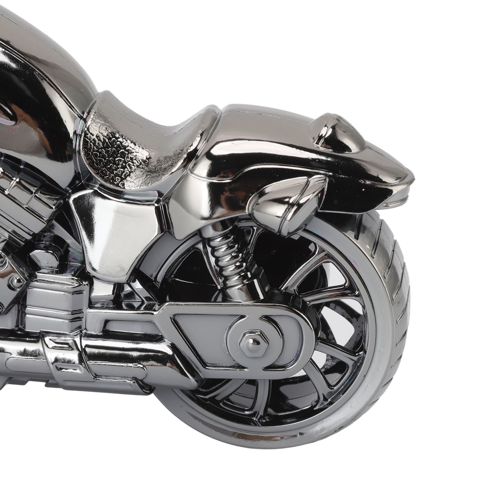 Motorcycle Alarm Clock Ingenious Vintage Simulation Motorcycle Model Alarm view 15