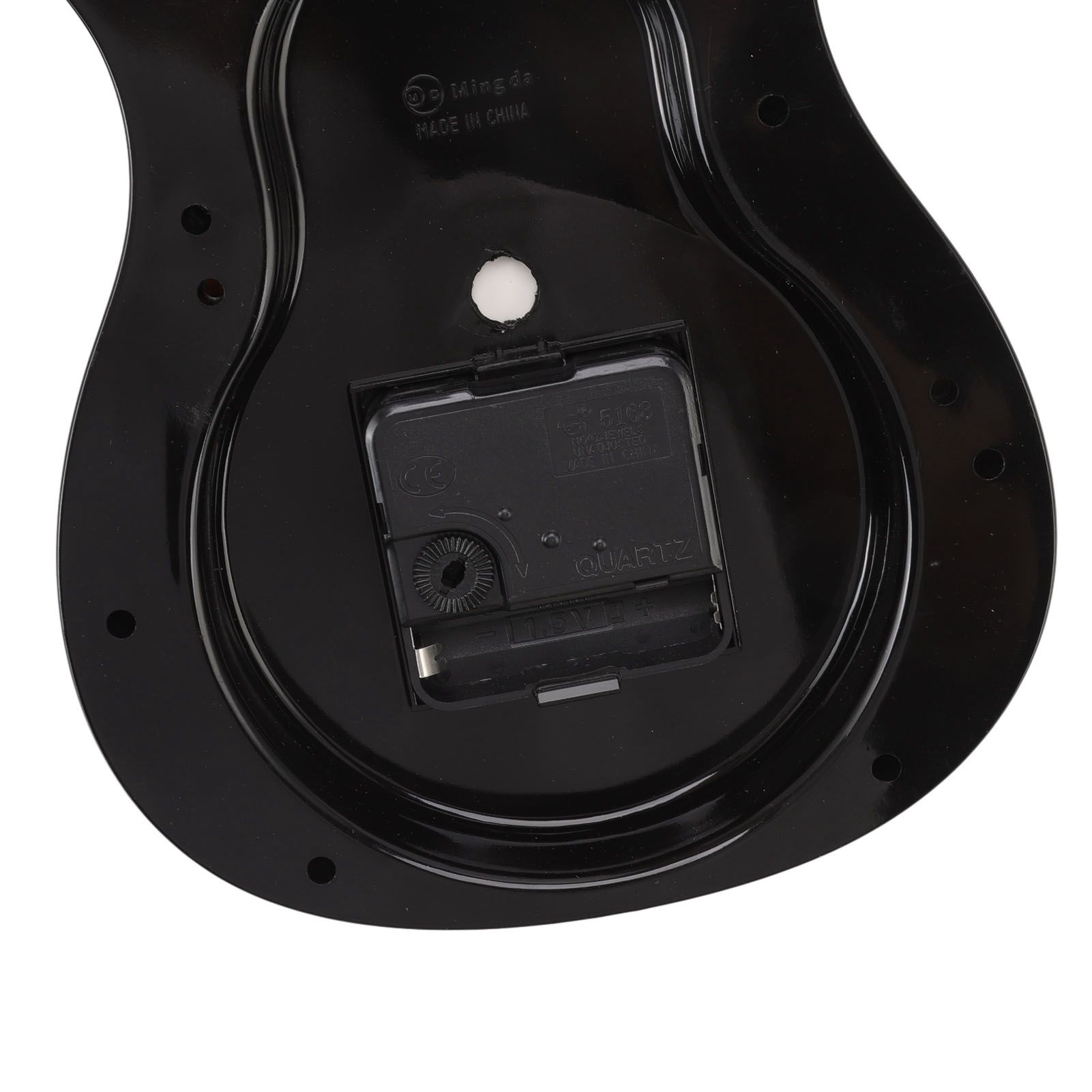 Guitar Wall Clock Simulation Time Accurate Guitar Clock Wall Decor for Home view 13