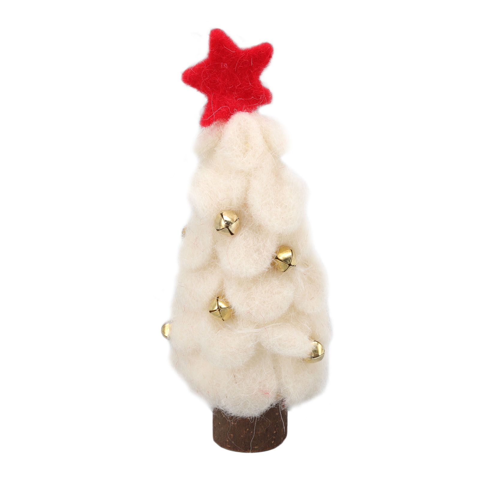 Wool Felt Christmas Tree Wood Small Christmas Tree Decorations for Home