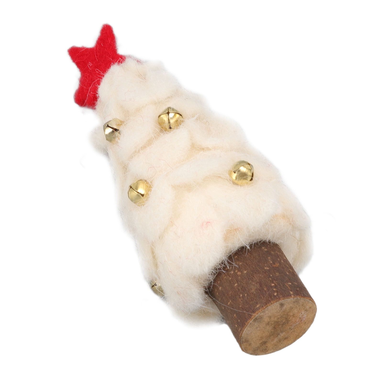 Wool Felt Christmas Tree Wood Small Christmas Tree Decorations for Home view 7