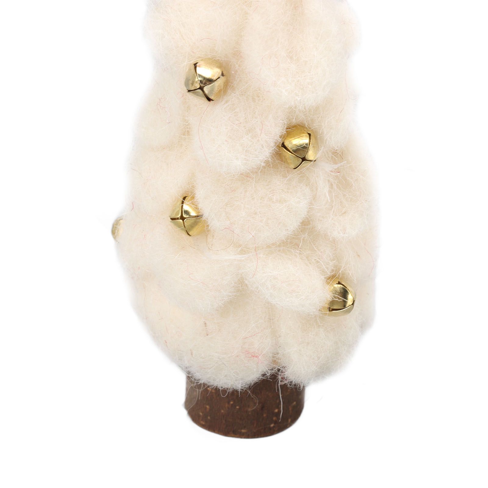 Wool Felt Christmas Tree Wood Small Christmas Tree Decorations for Home view 14