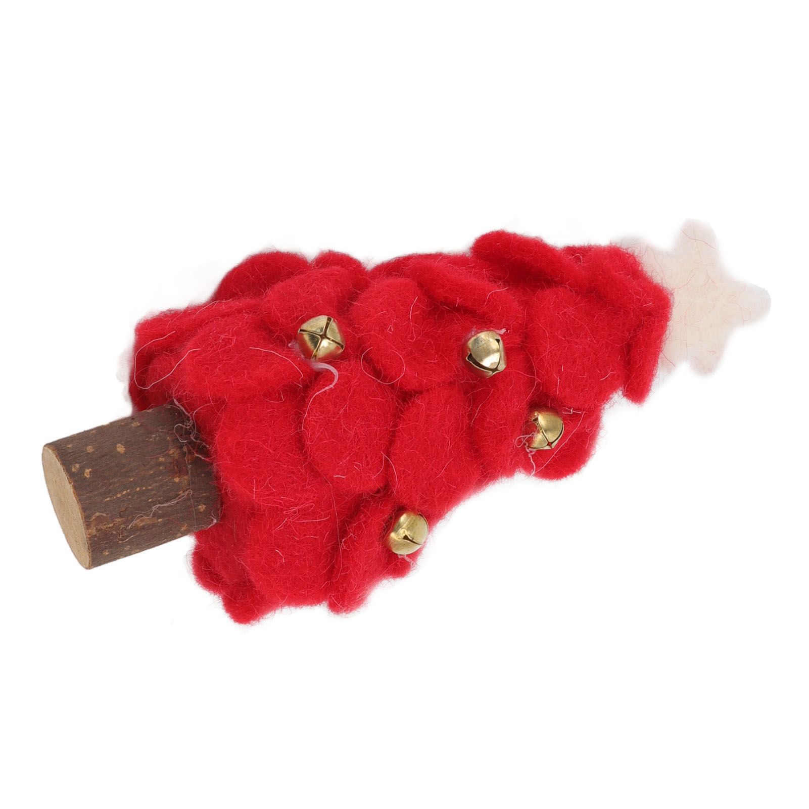 Wool Felt Christmas Tree Wood Small Christmas Tree Decorations for Home view 8