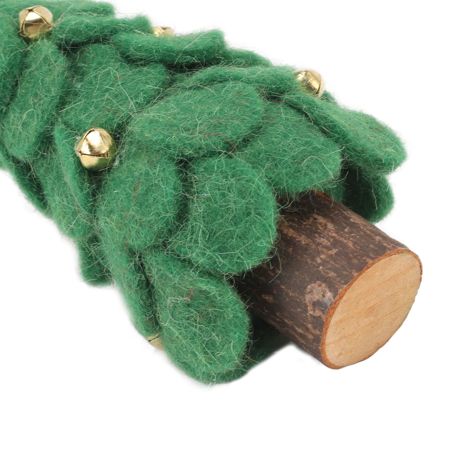Wool Felt Christmas Tree Wood Small Christmas Tree Decorations for Home view 15