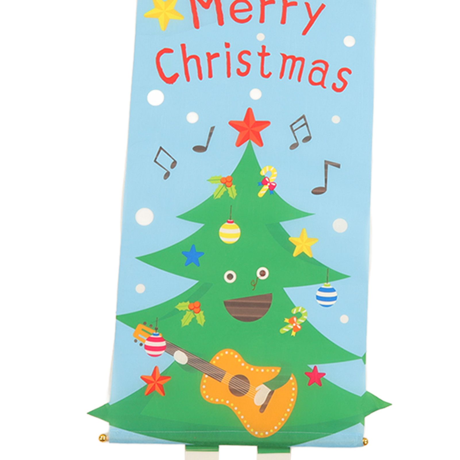 Christmas Flags Ornament Christmas Tree Designed Bamboo and Cloth Christmas view 15