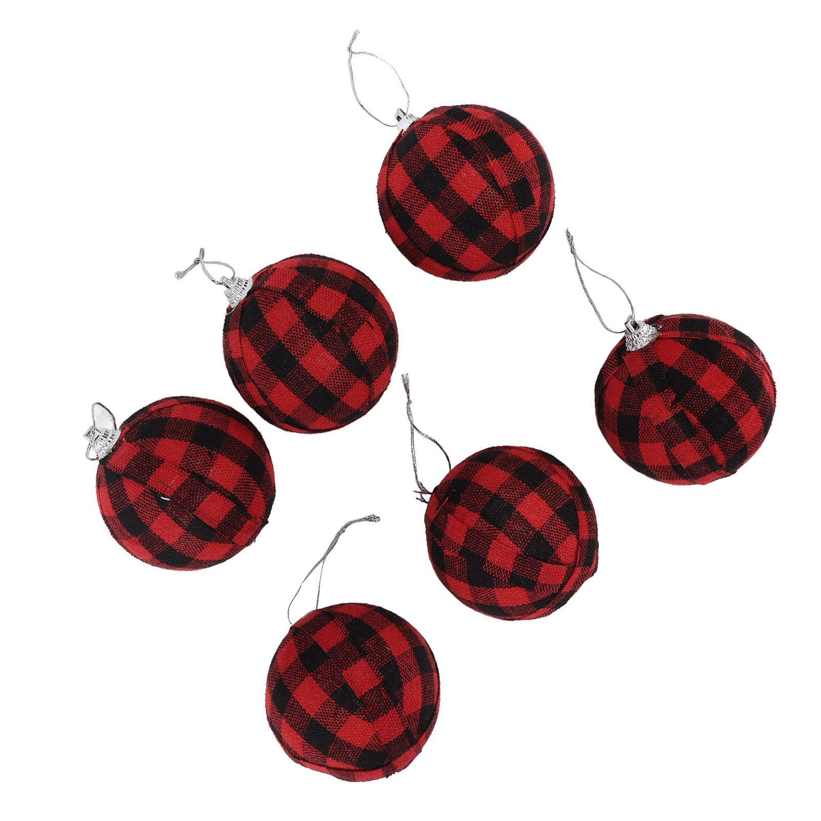 6Pcs 70mm 2.76 Inch Christmas Ornaments Balls Christmas Tree Decoration Balls view 8