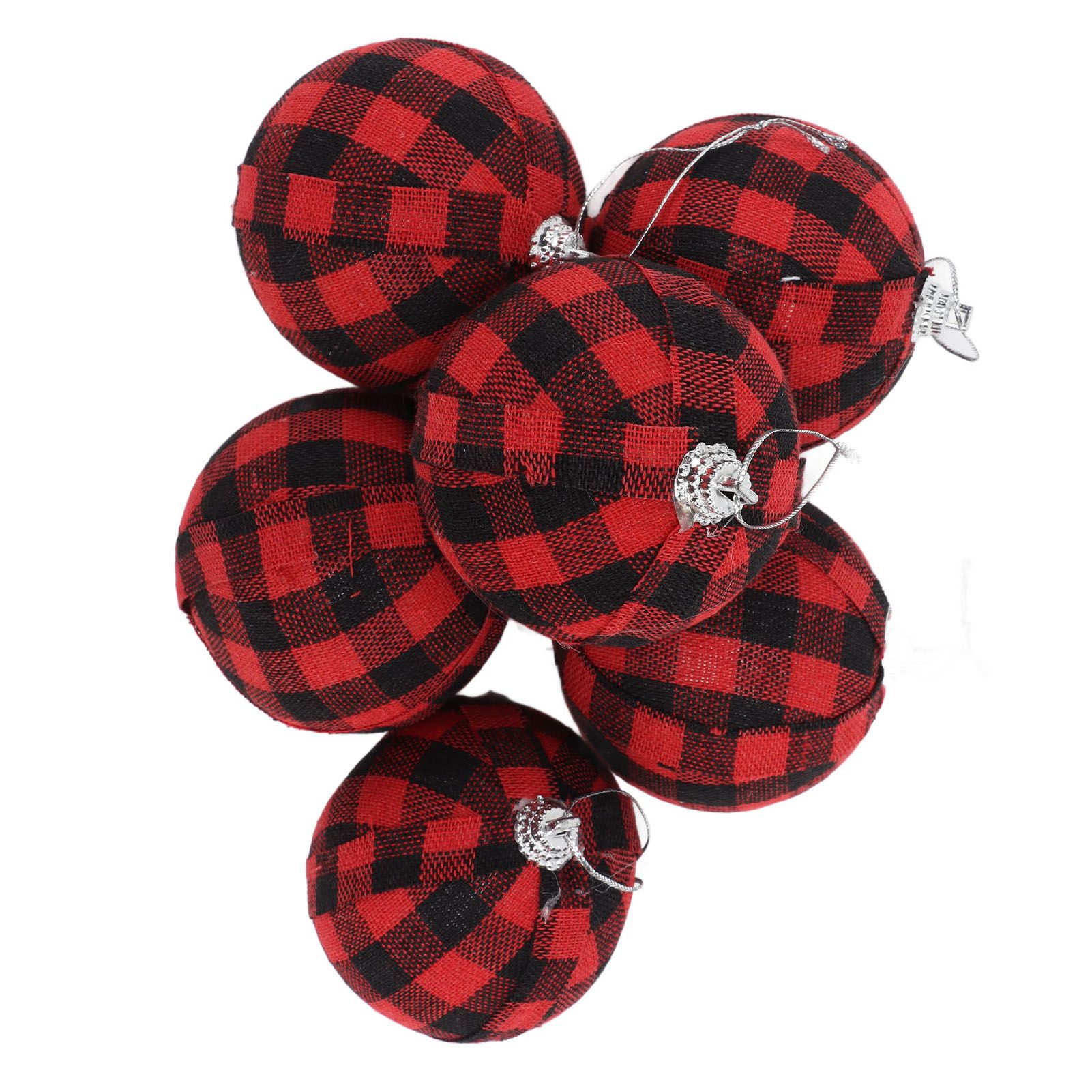 6Pcs 70mm 2.76 Inch Christmas Ornaments Balls Christmas Tree Decoration Balls view 9
