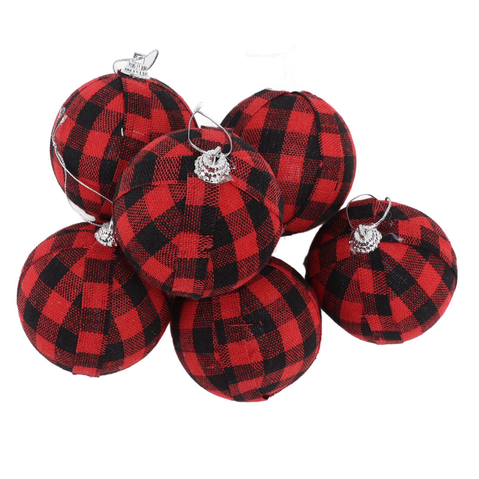 6Pcs 70mm 2.76 Inch Christmas Ornaments Balls Christmas Tree Decoration Balls view 10