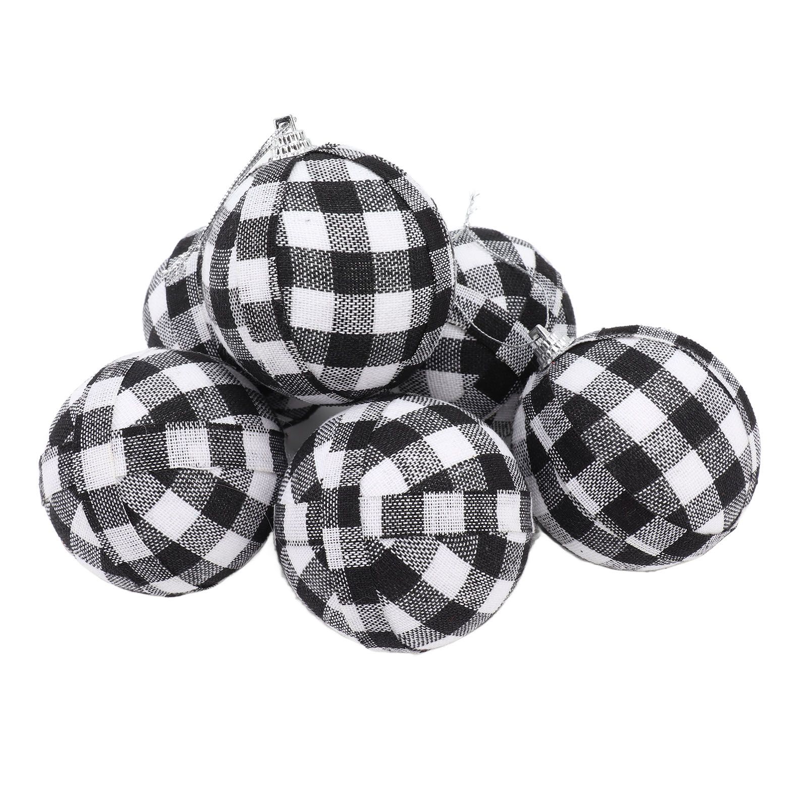 6Pcs 70mm 2.76 Inch Christmas Ornaments Balls Christmas Tree Decoration Balls view 4