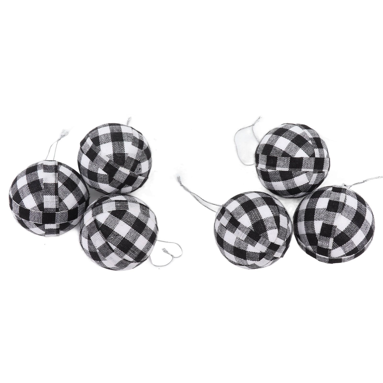 6Pcs 70mm 2.76 Inch Christmas Ornaments Balls Christmas Tree Decoration Balls view 5