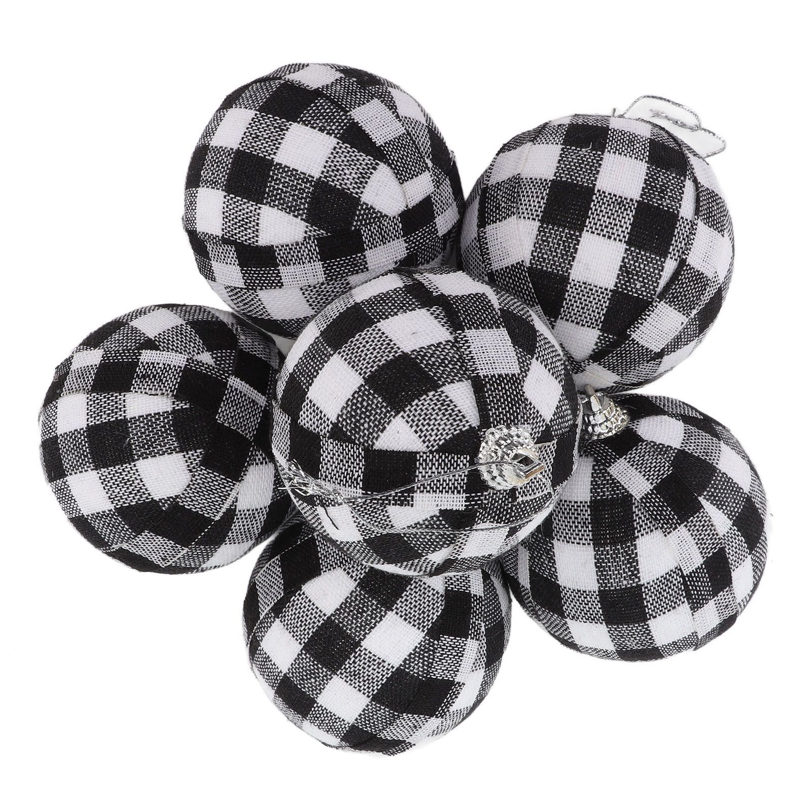 6Pcs 70mm 2.76 Inch Christmas Ornaments Balls Christmas Tree Decoration Balls view 10