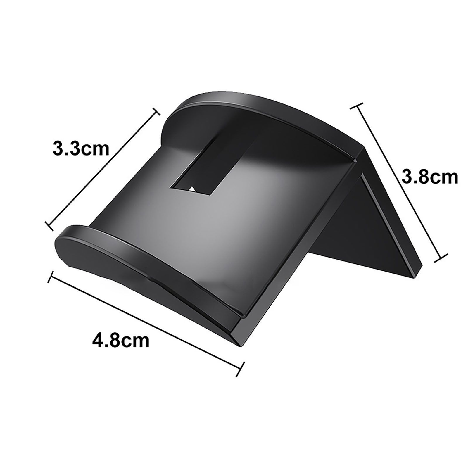 10PCS Adhesive Hat Hooks Modern Minimalist Strong Transparent Adhesive Hat view 10
